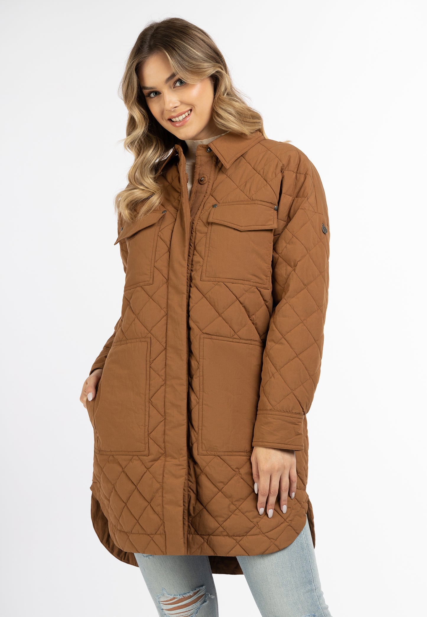 DreiMaster Vintage women's cotton jacket with light padding