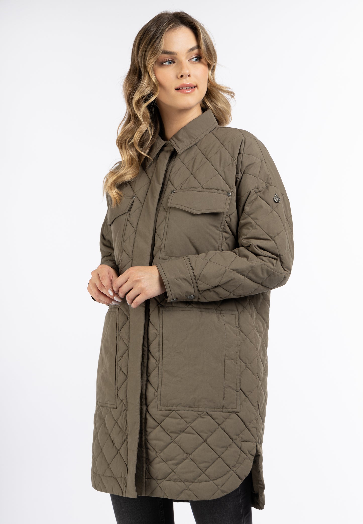 DreiMaster Vintage women's cotton jacket with light padding
