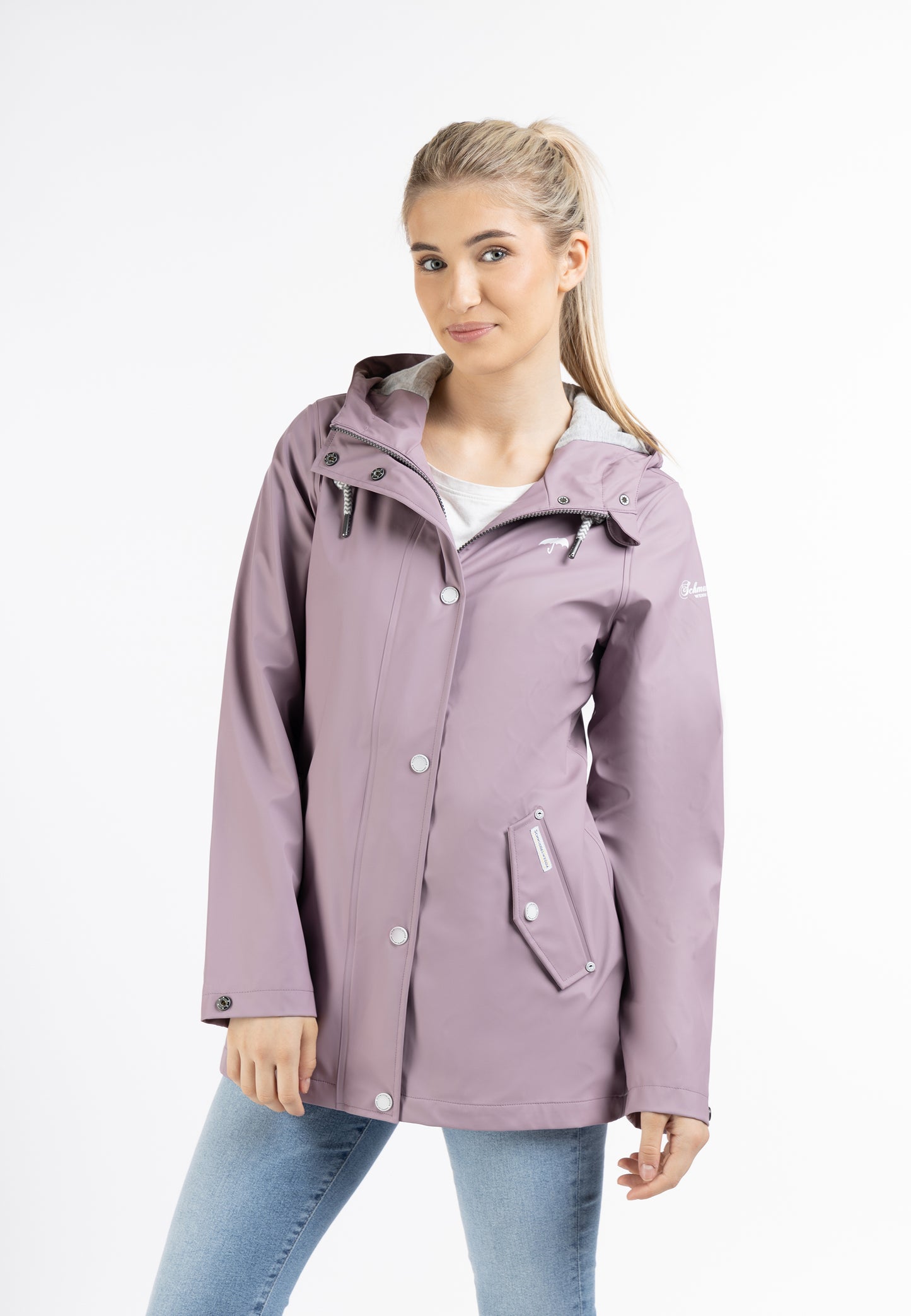 Schmuddelwedda women's rain coat