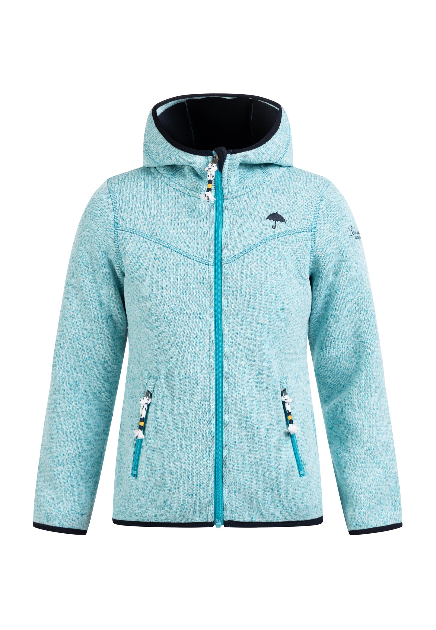Schmuddelwedda girl's knitted fleece jacket