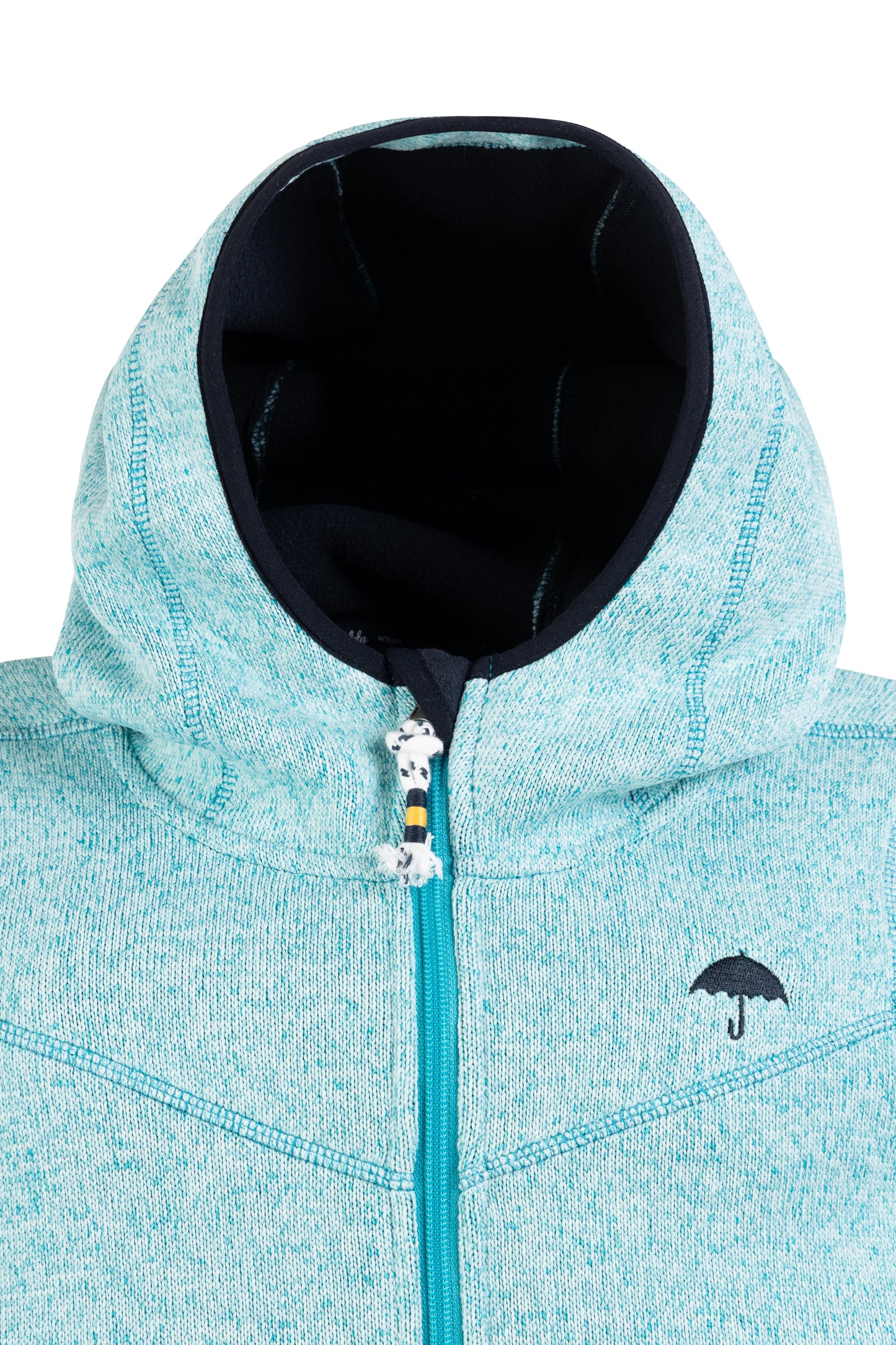 Schmuddelwedda girl's knitted fleece jacket