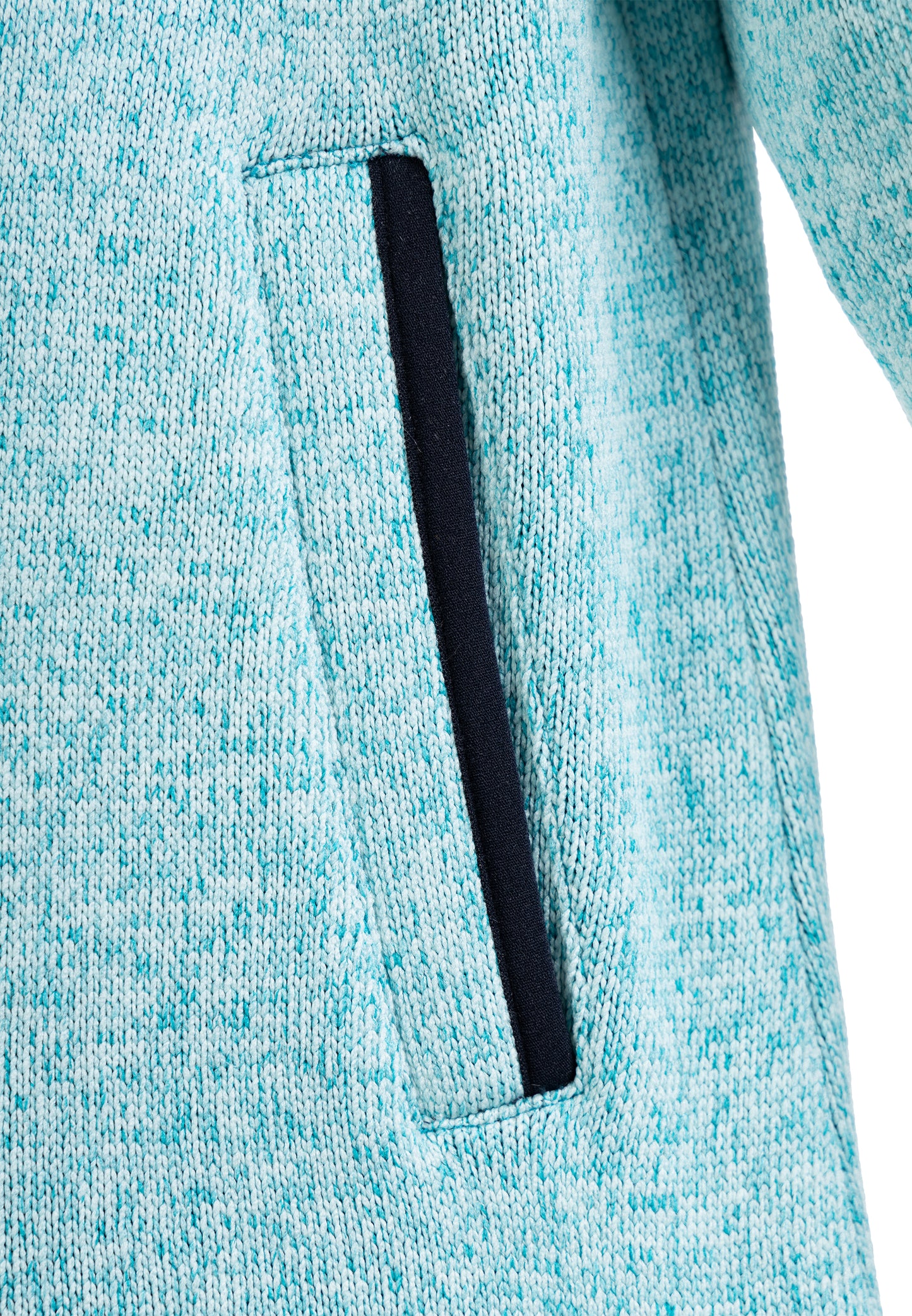 Schmuddelwedda girl's knitted fleece jacket