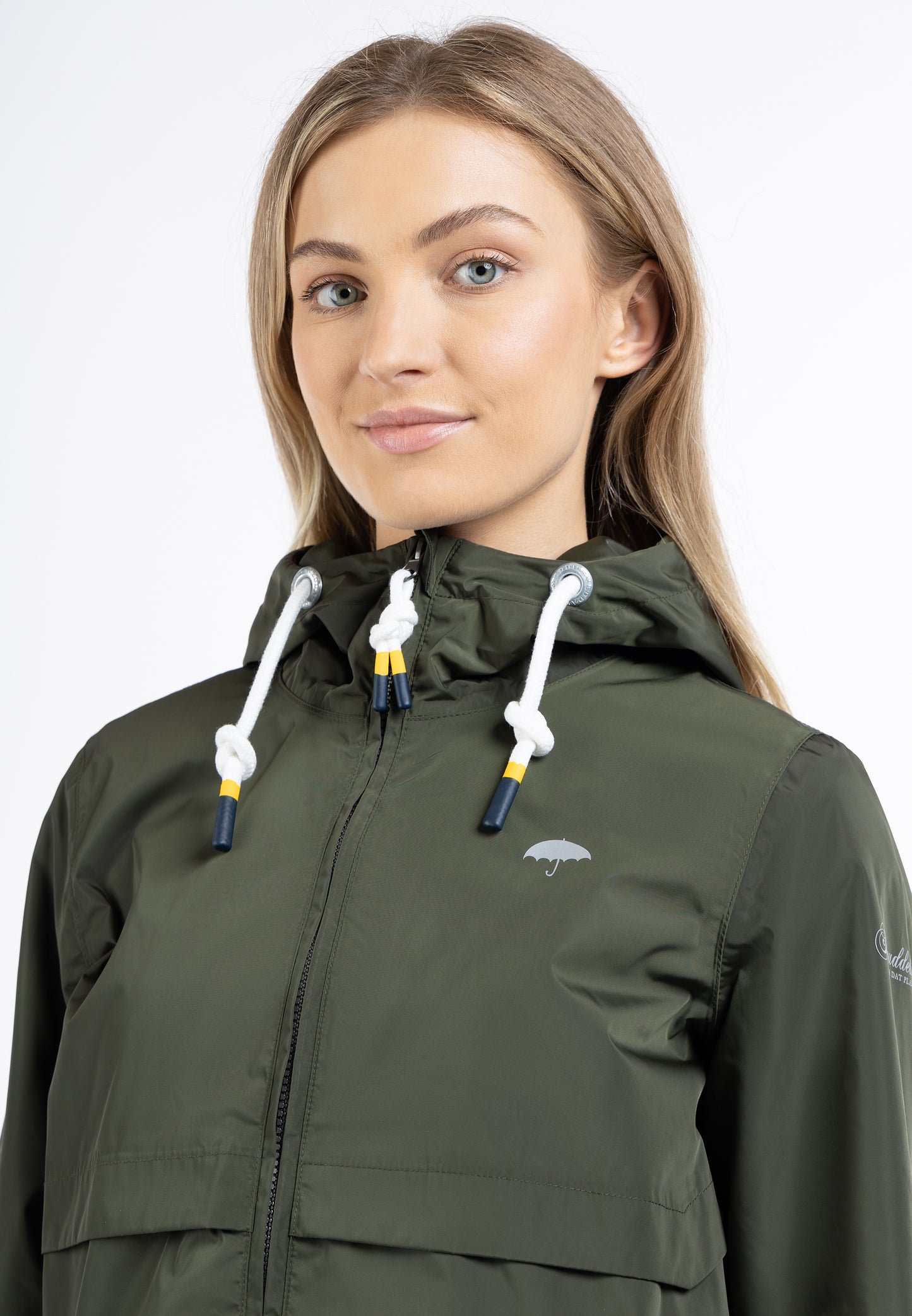 Schmuddelwedda women's rain jacket recycled material