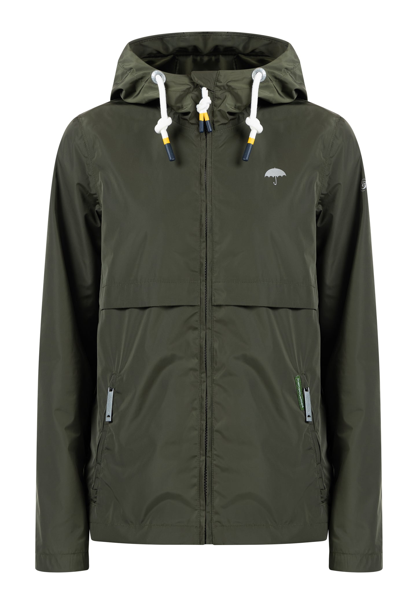 Schmuddelwedda women's rain jacket recycled material