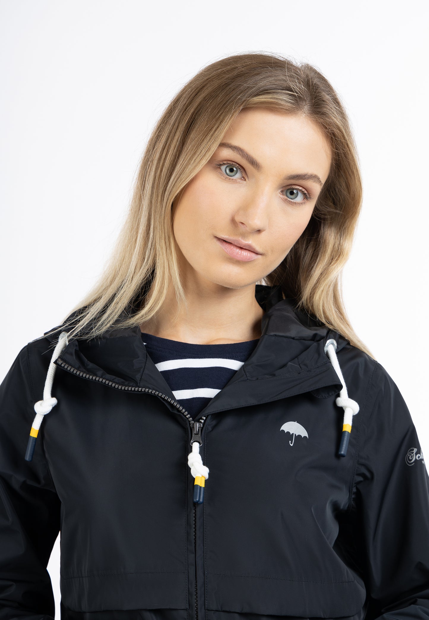 Schmuddelwedda women's rain jacket recycled material