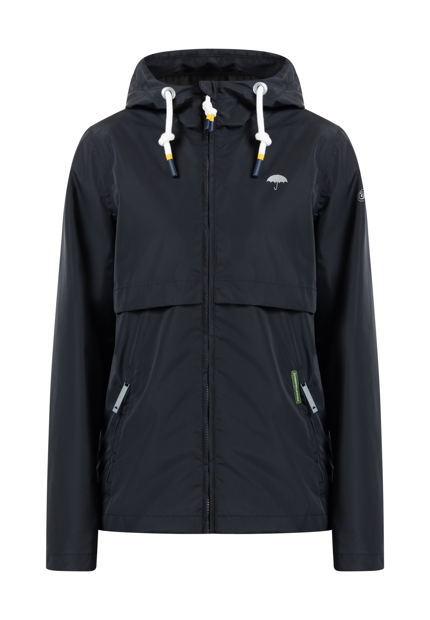 Schmuddelwedda women's rain jacket recycled material
