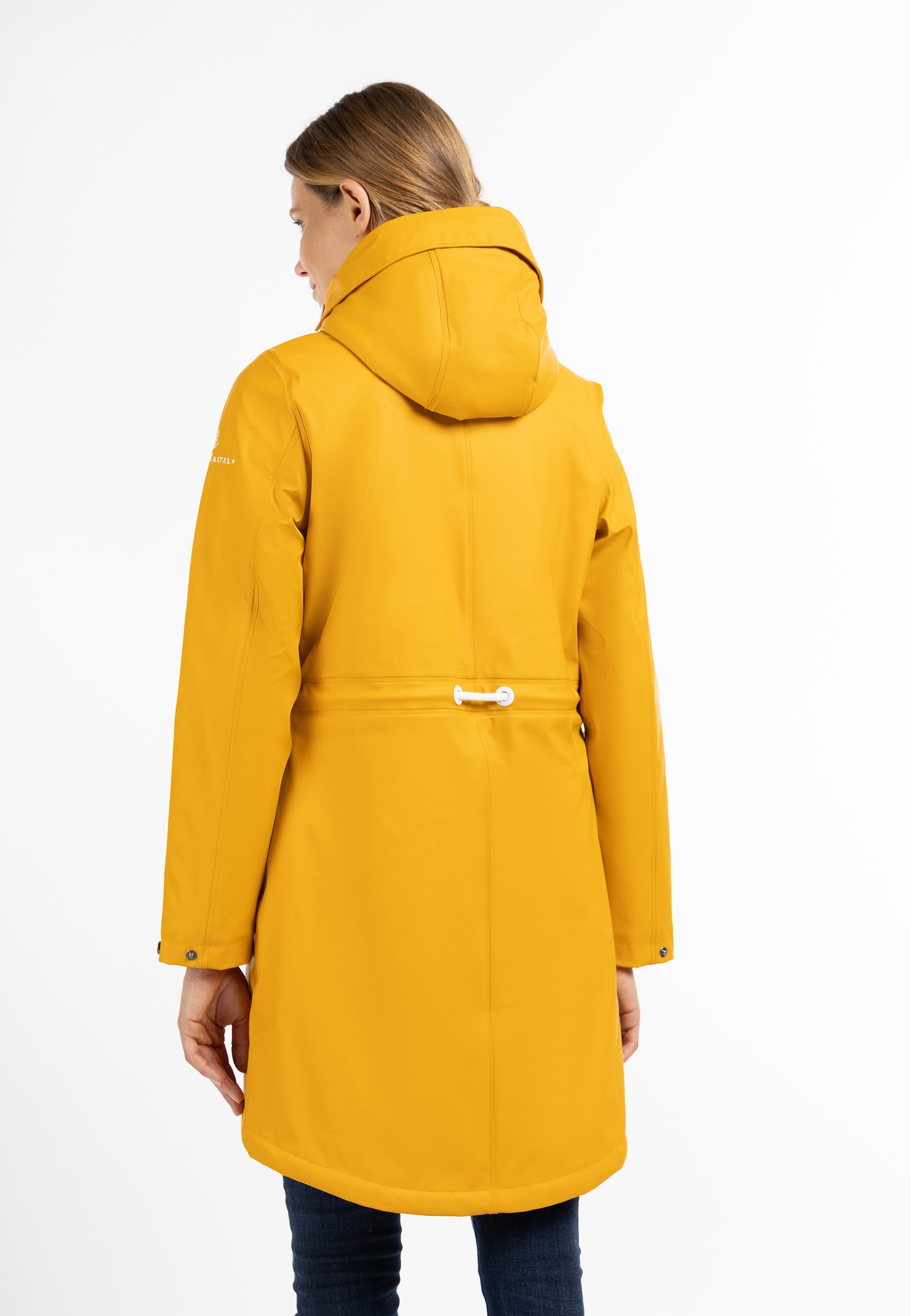 DreiMaster Maritim women's rain coat with faux fur Lining
