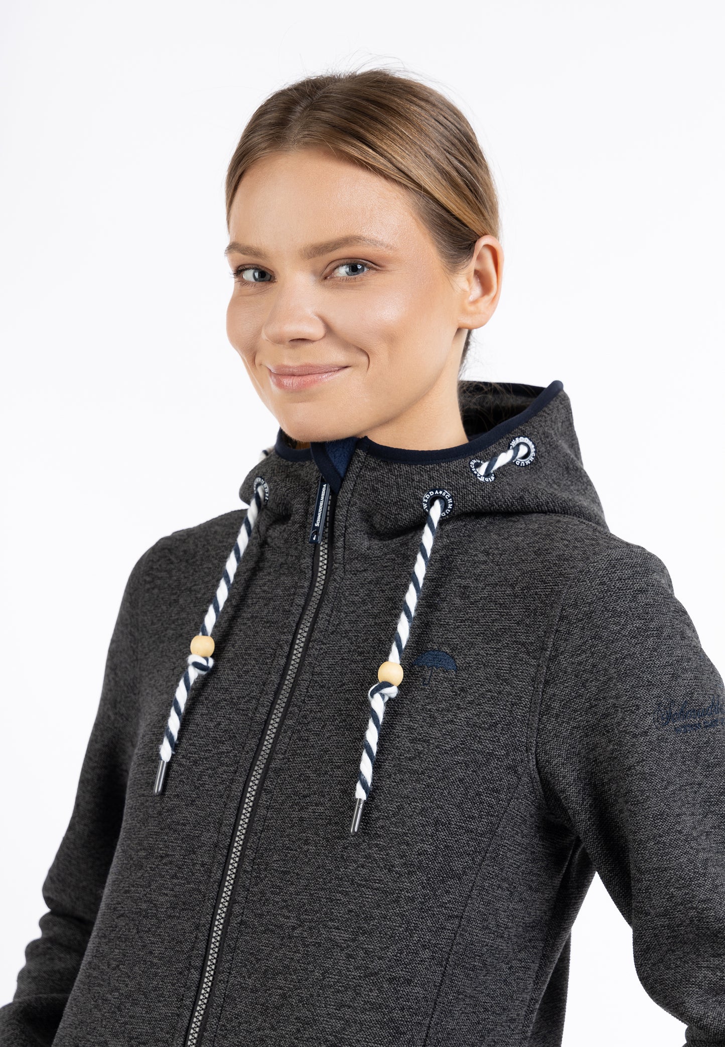 Schmuddelwedda women's knitted fleece jacket