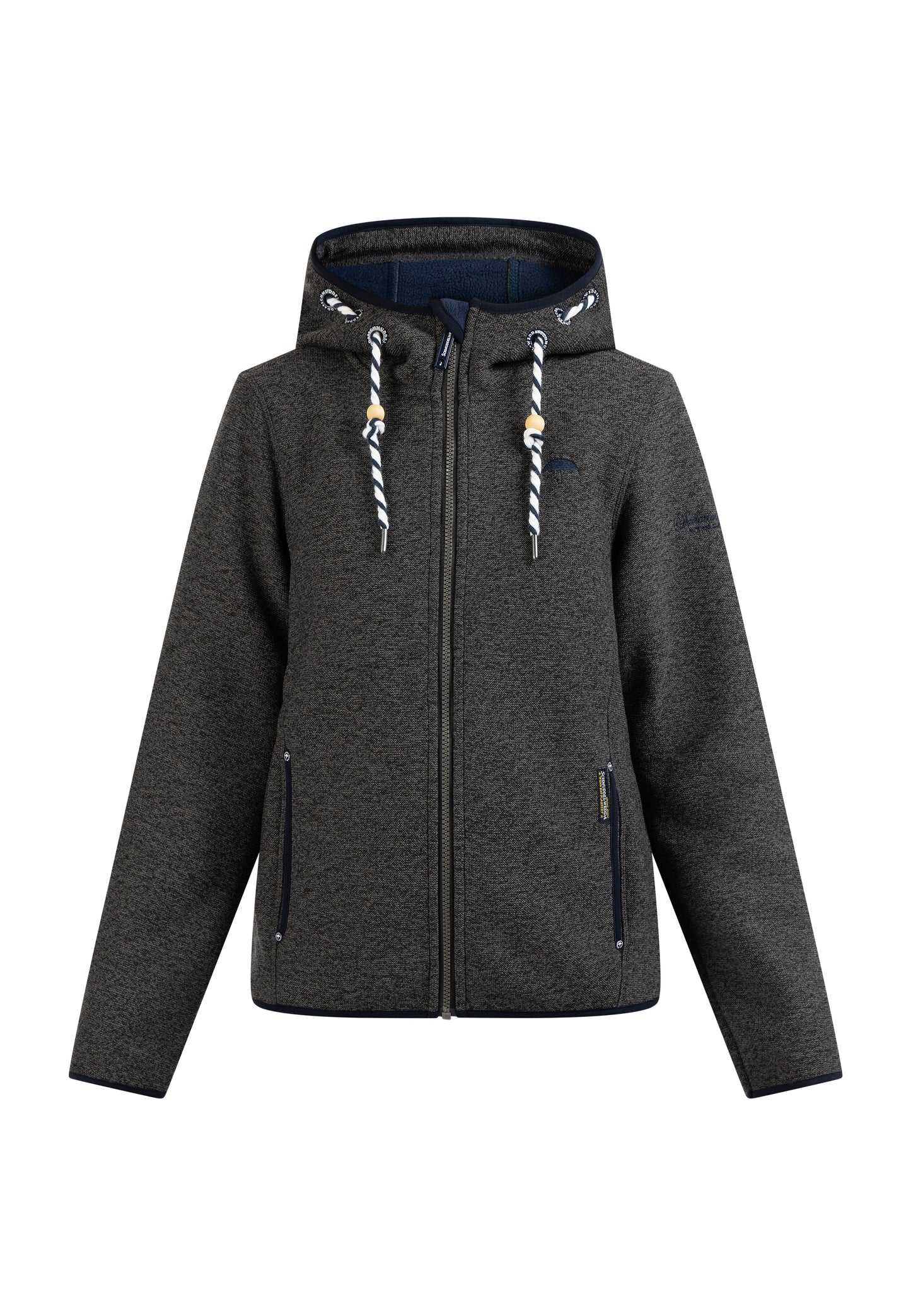 Schmuddelwedda women's knitted fleece jacket