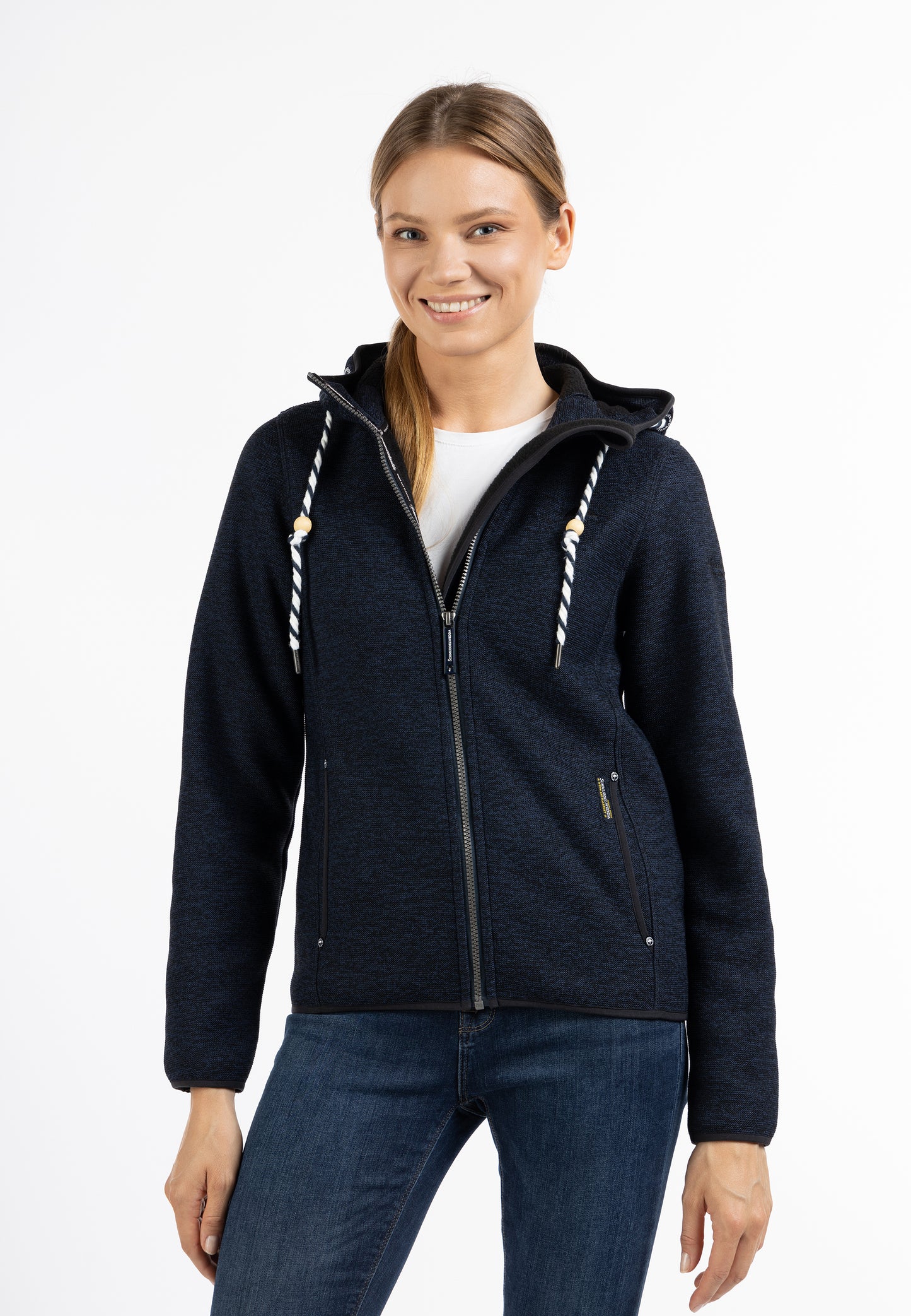 Schmuddelwedda women's knitted fleece jacket