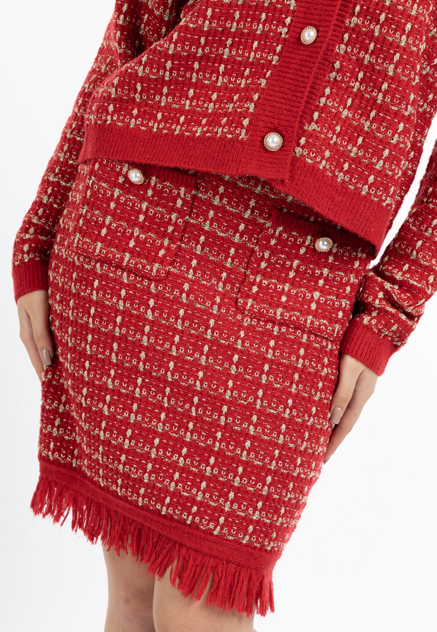 faina women's faina knitted skirt