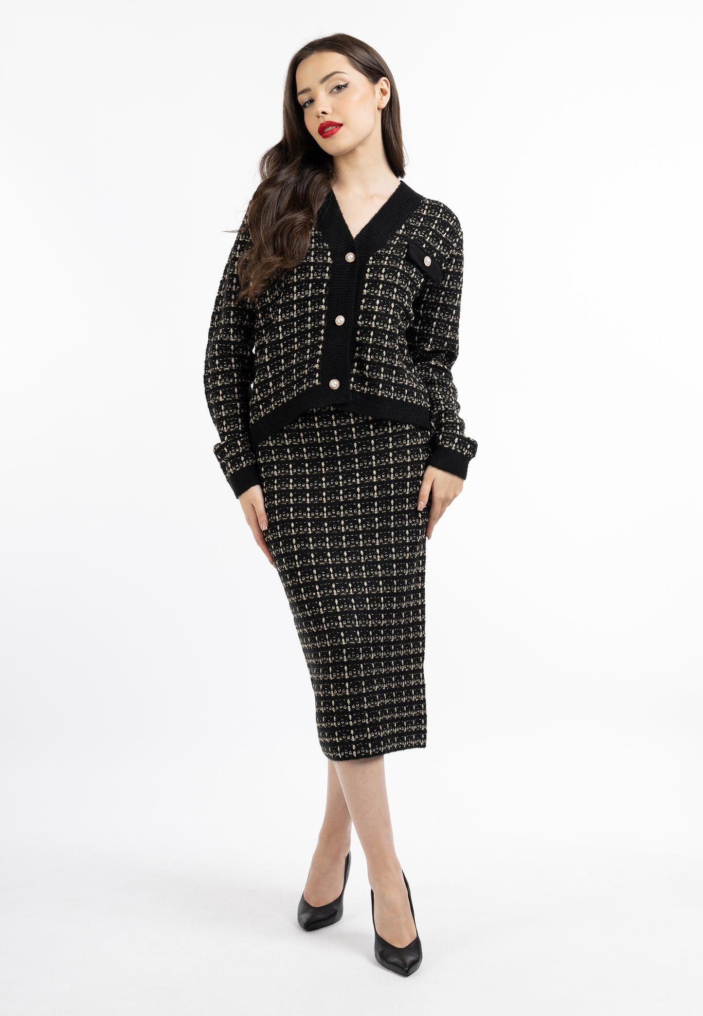 faina women's faina knitted skirt