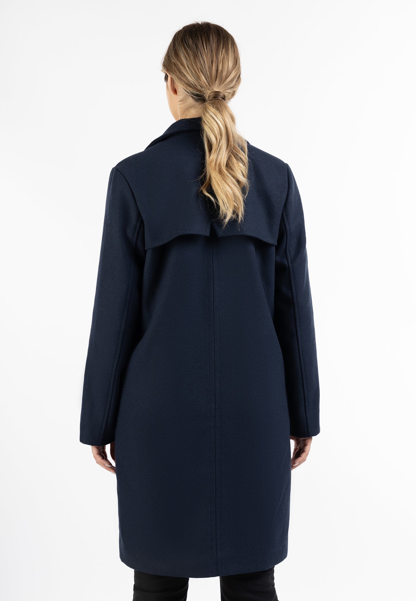 DreiMaster Klassik women's transitional coat made of wool blend