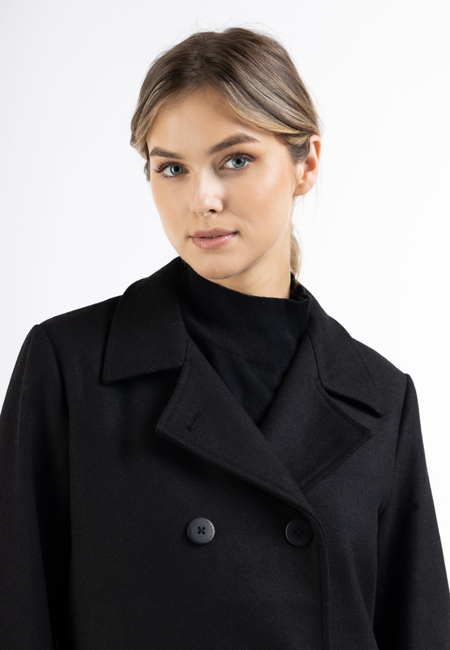 DreiMaster Klassik women's transitional coat made of wool blend