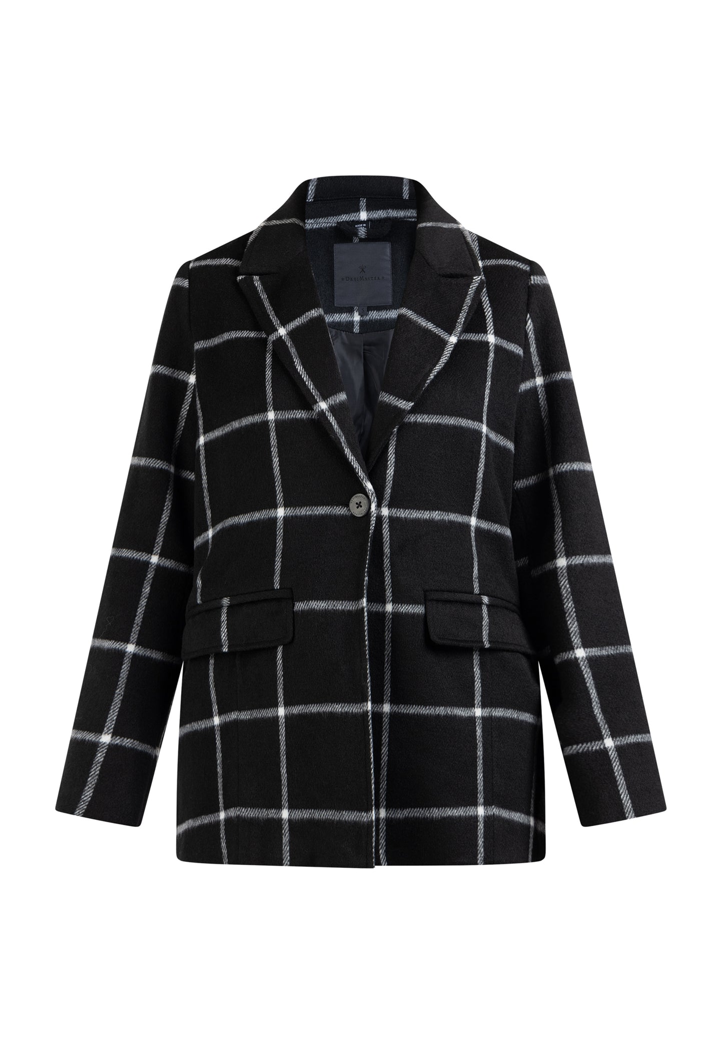 DreiMaster Klassik women's long wool blend blazer