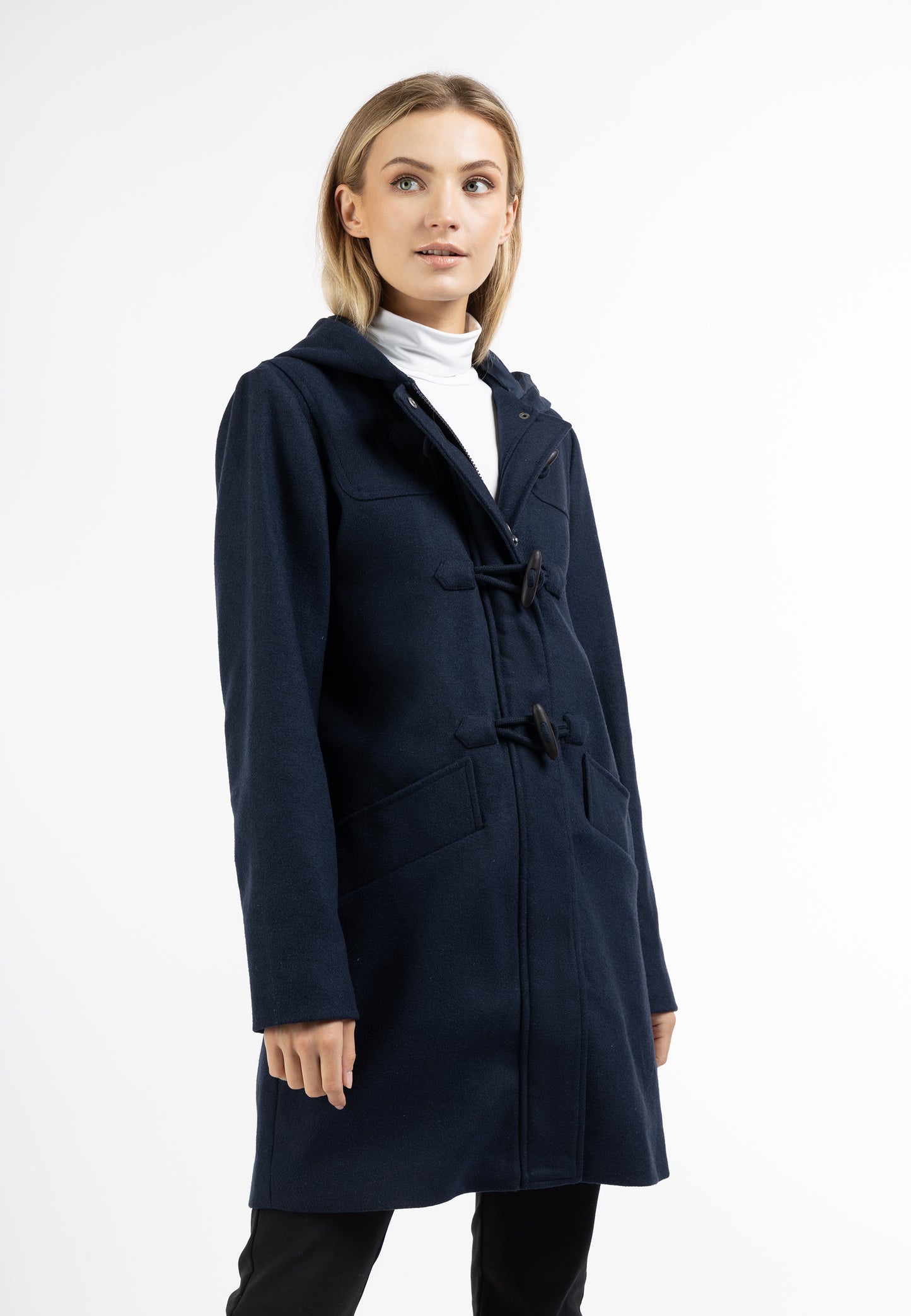 DreiMaster Klassik women's wool blend duffle coat