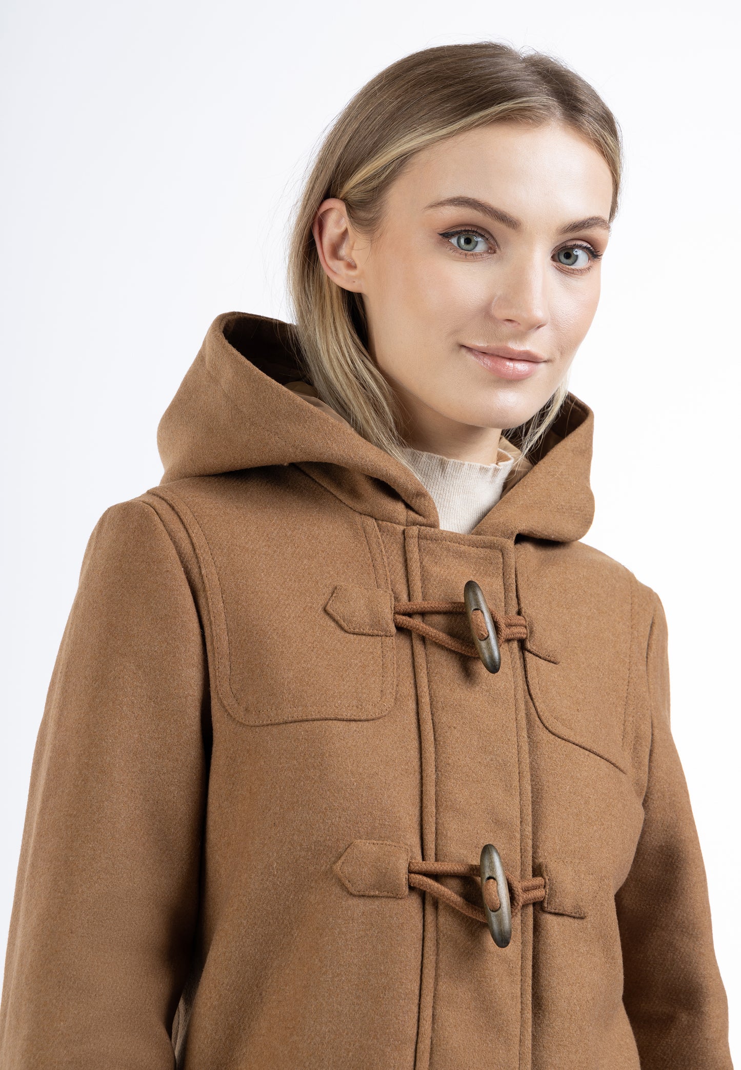 DreiMaster Klassik women's wool blend duffle coat
