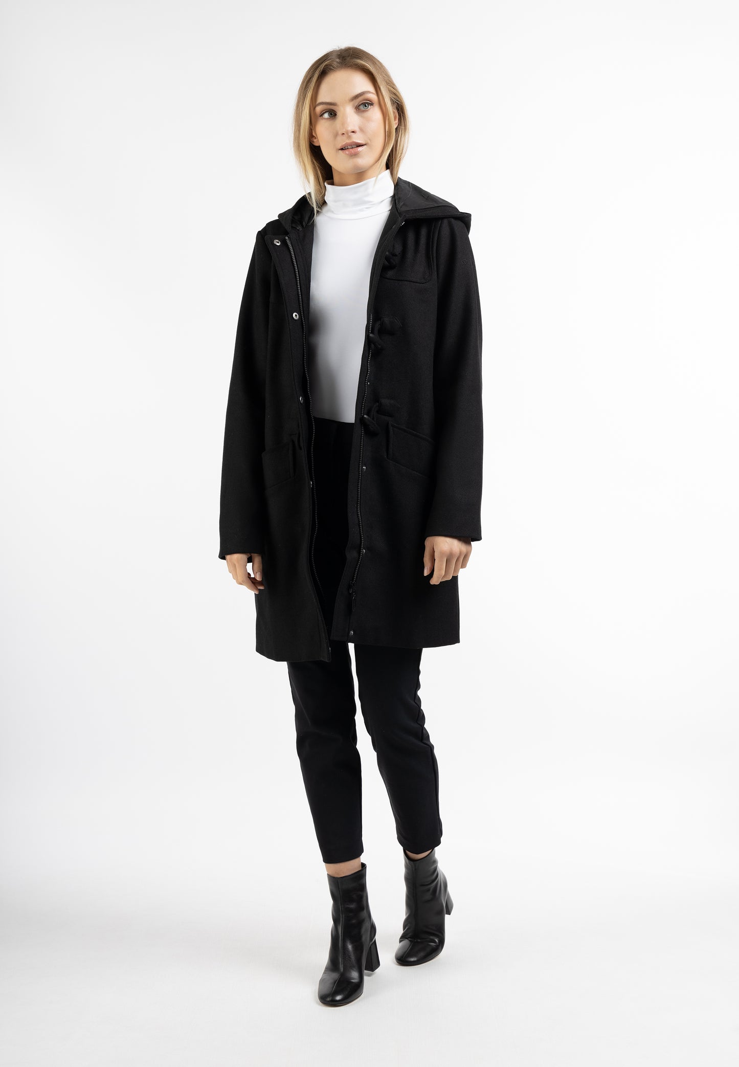 DreiMaster Klassik women's wool blend duffle coat