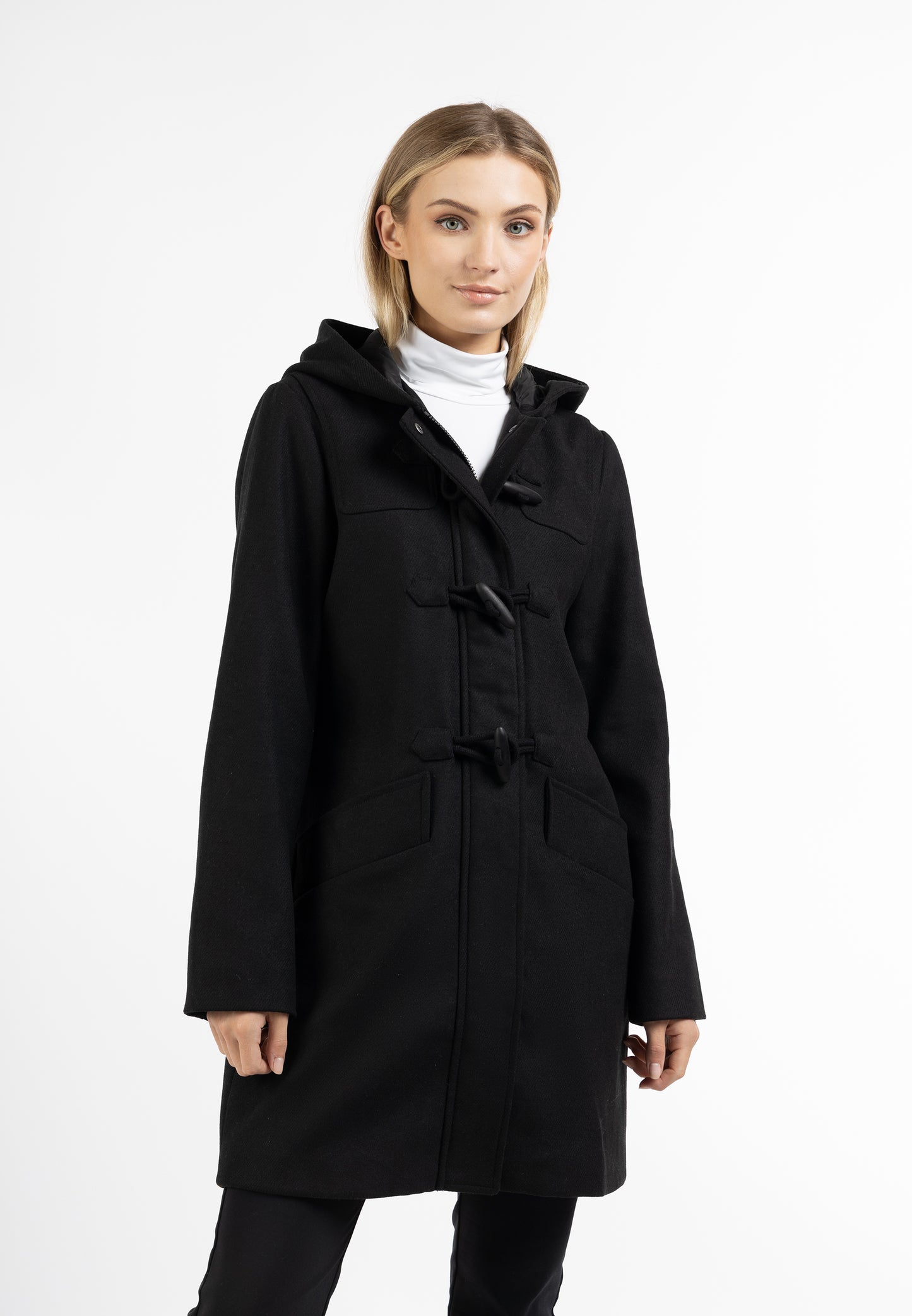 DreiMaster Klassik women's wool blend duffle coat