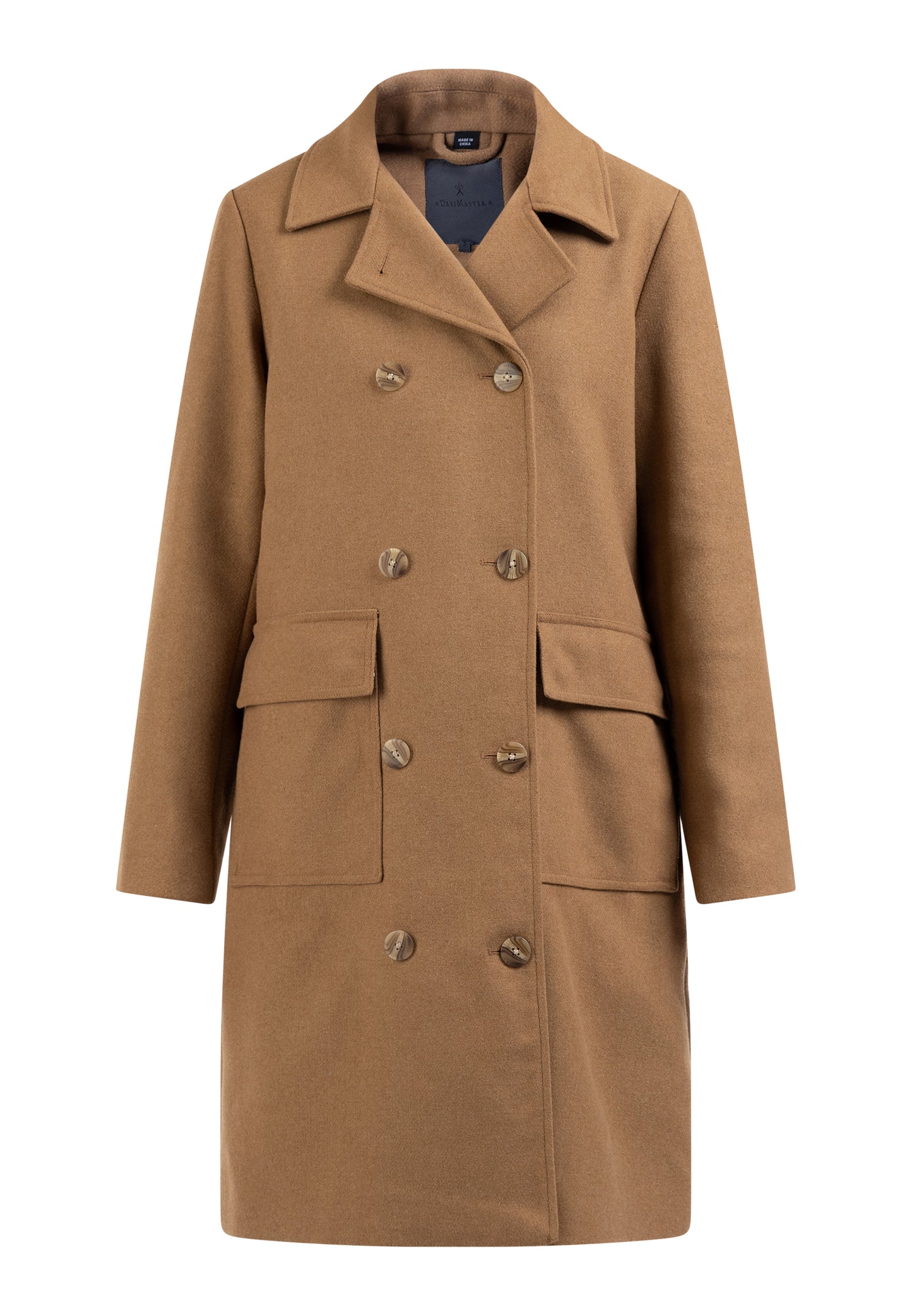 DreiMaster Klassik women's transitional coat made of wool blend