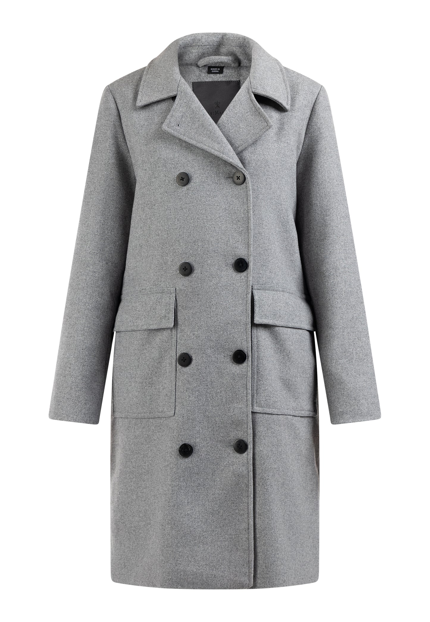 DreiMaster Klassik women's transitional coat made of wool blend