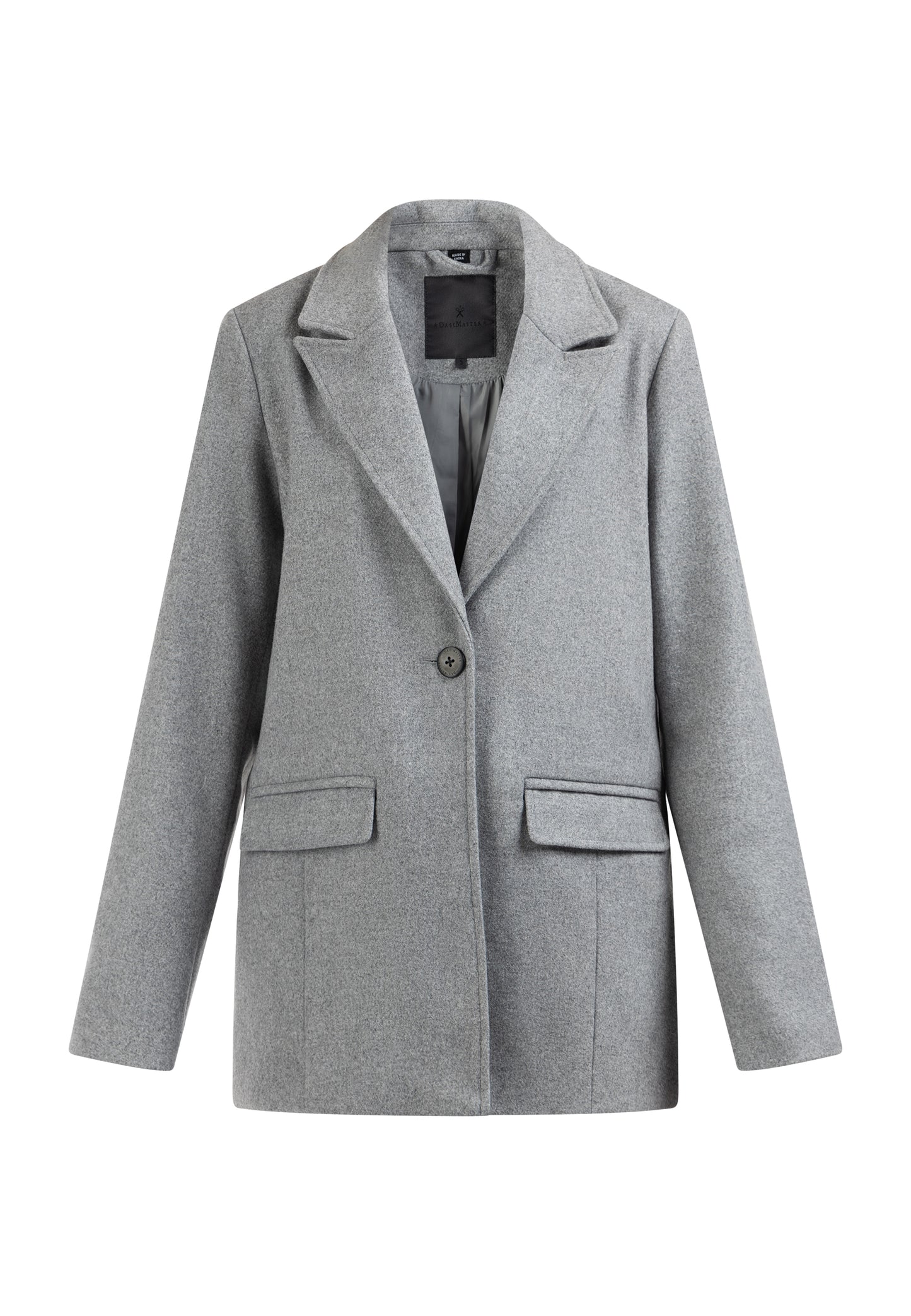 DreiMaster Klassik women's long wool blend blazer