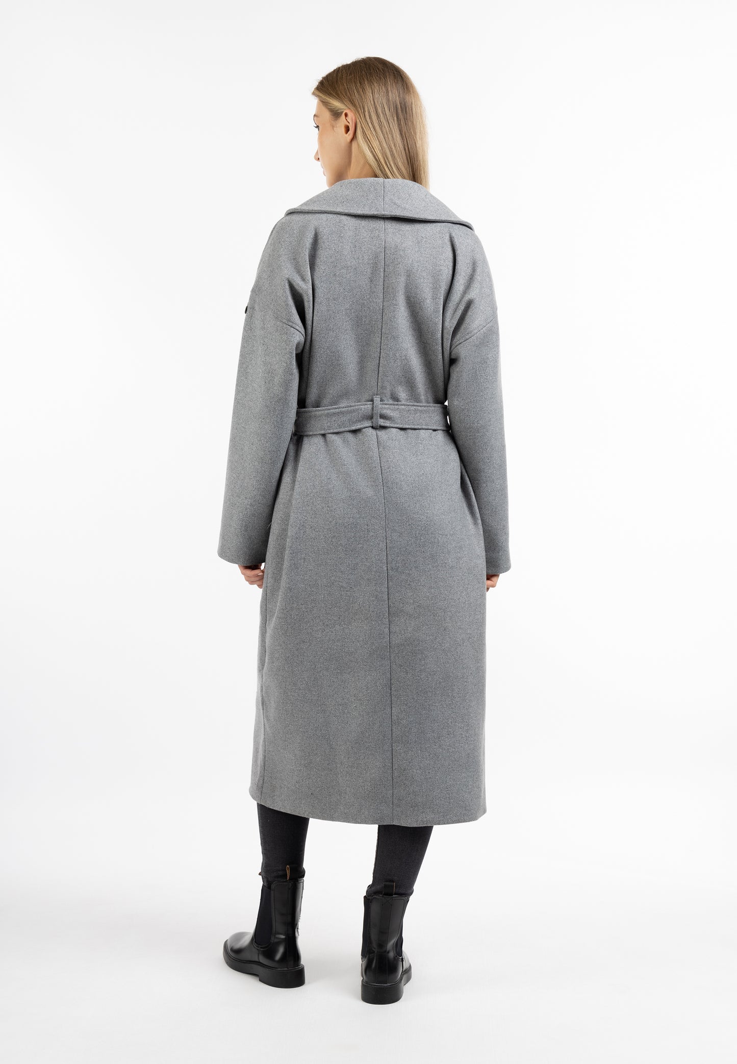 DreiMaster Vintage women's transitional coat made of wool blend
