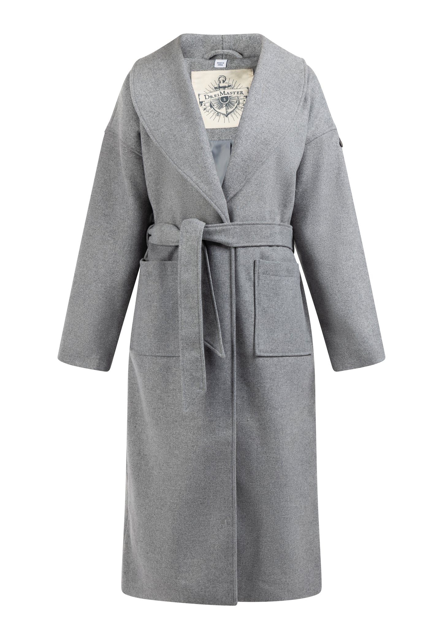 DreiMaster Vintage women's transitional coat made of wool blend