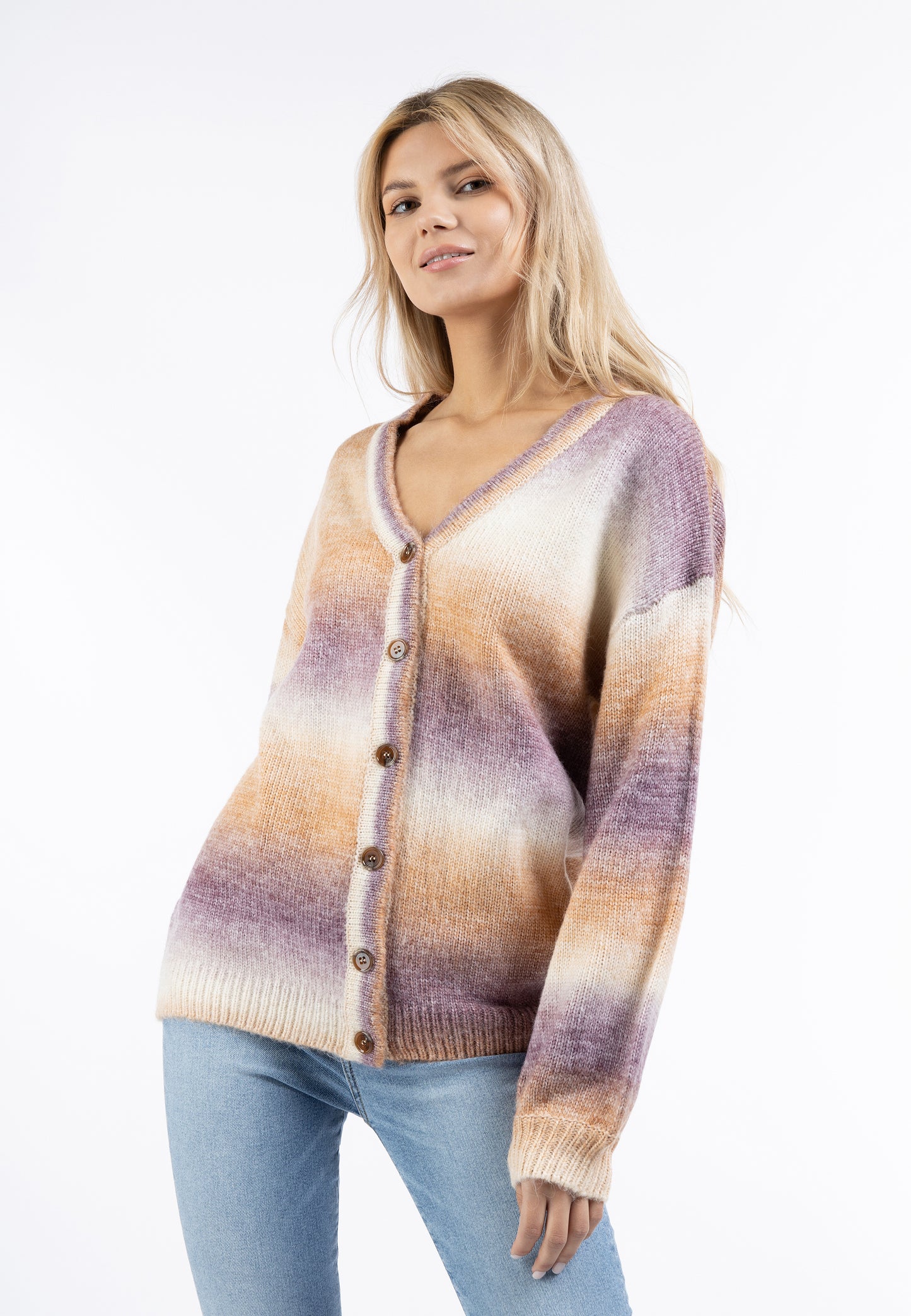 usha women's cardigan with button