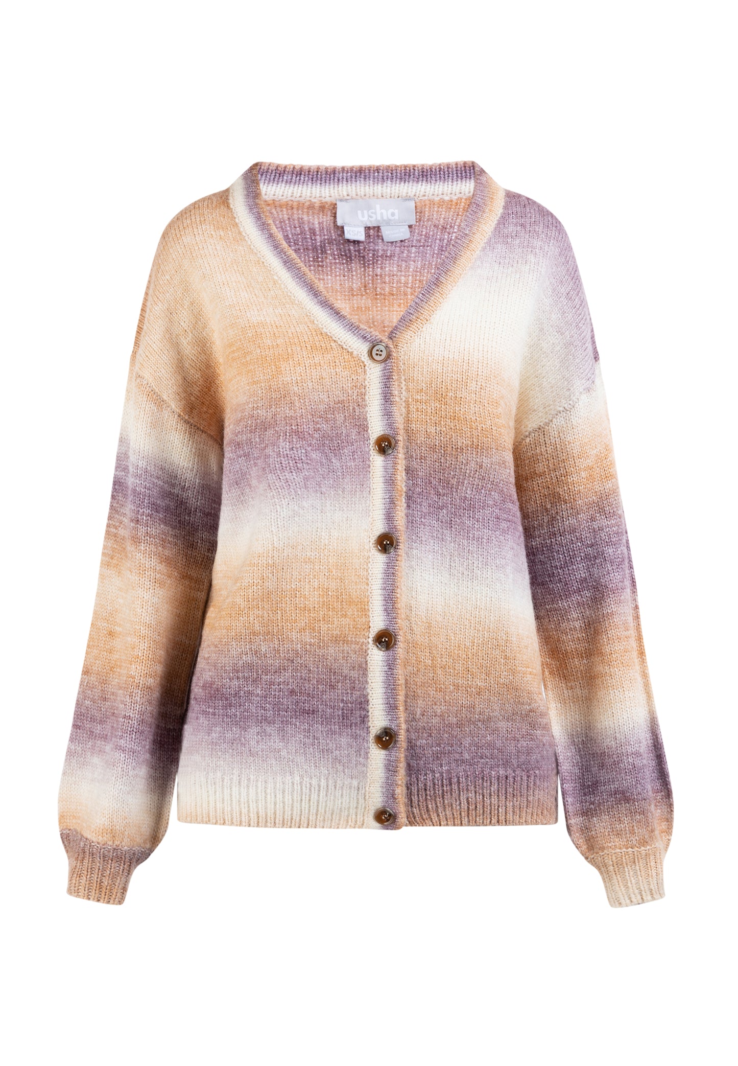 usha women's cardigan with button