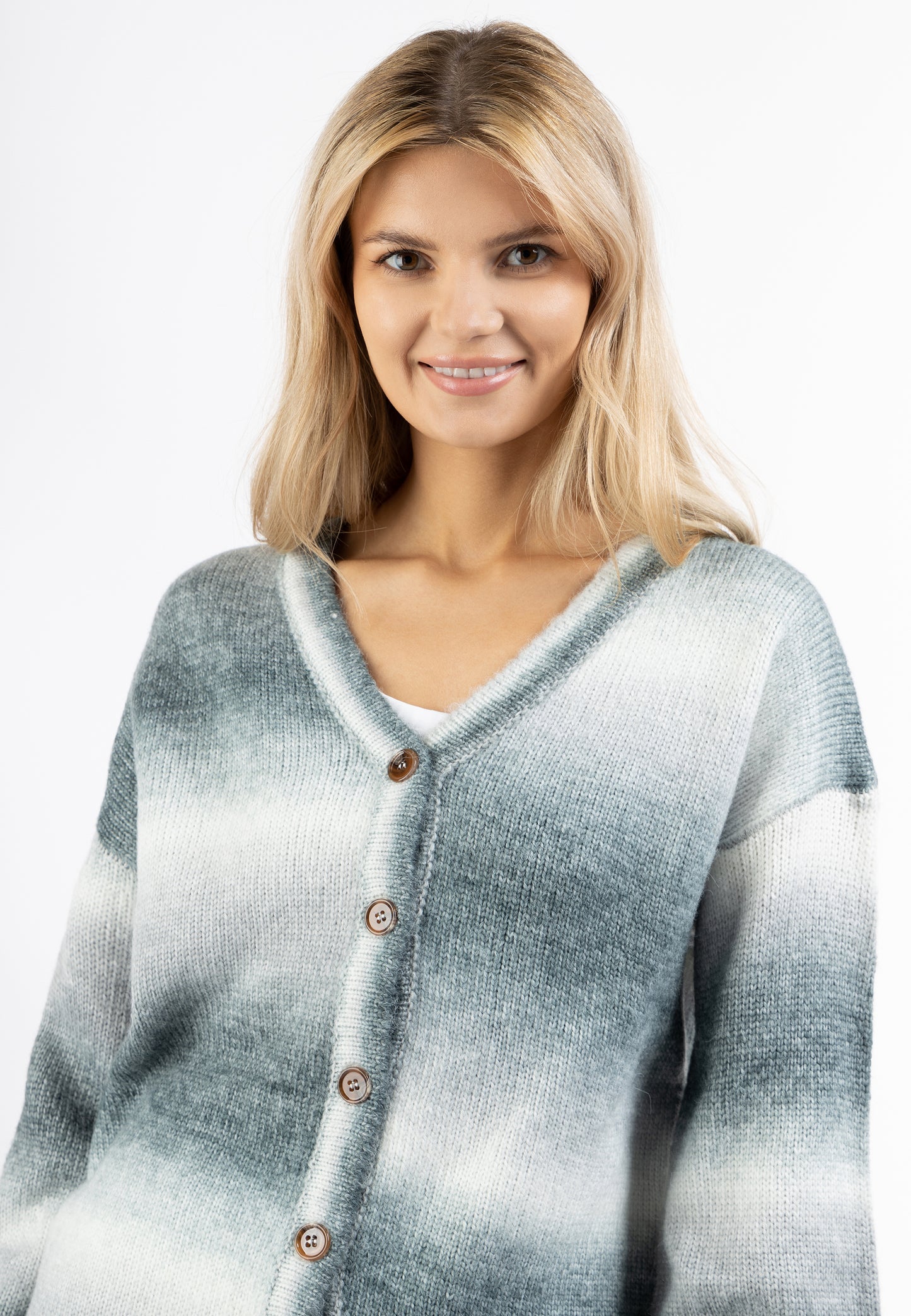 usha women's cardigan with button