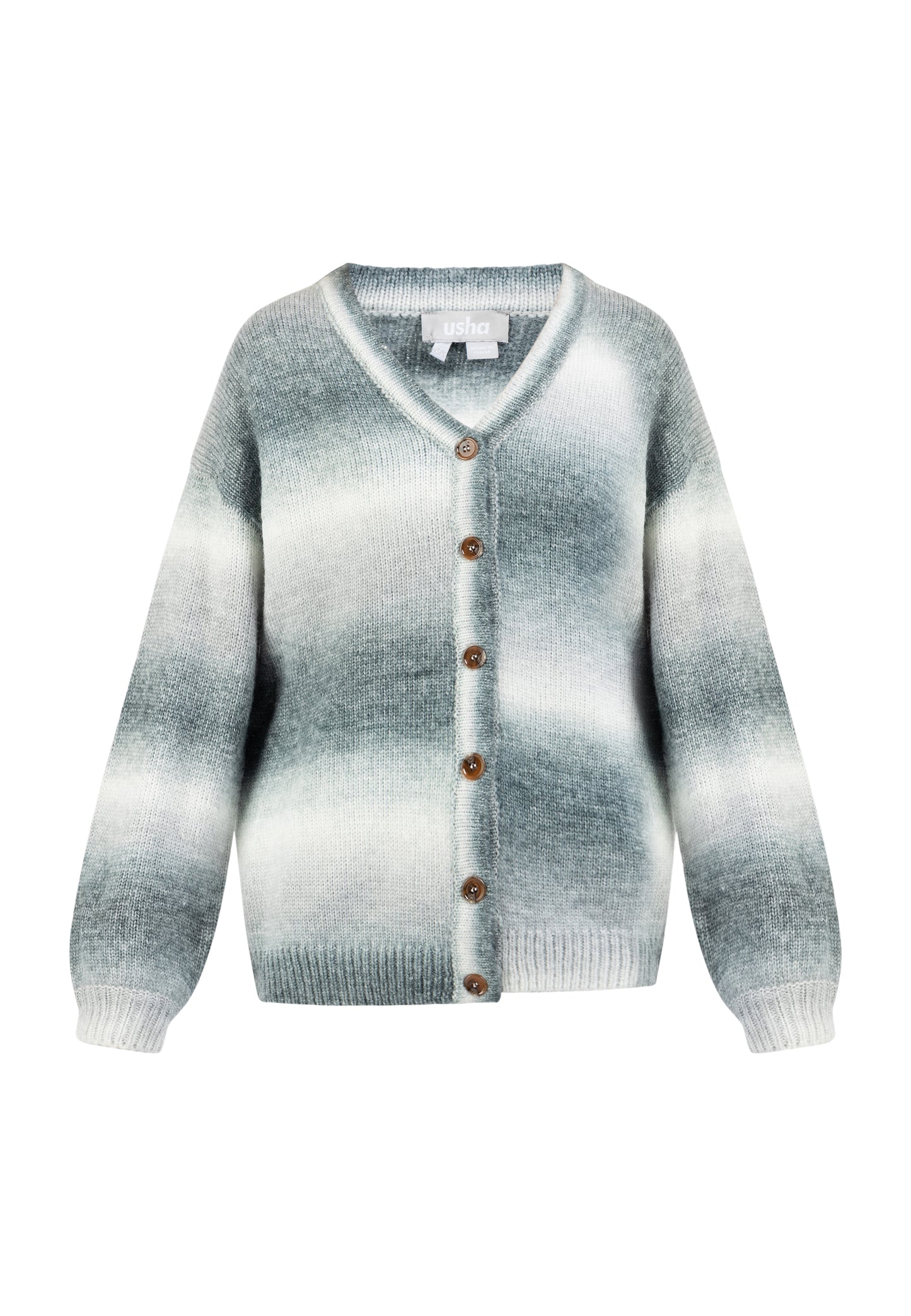 usha women's cardigan with button