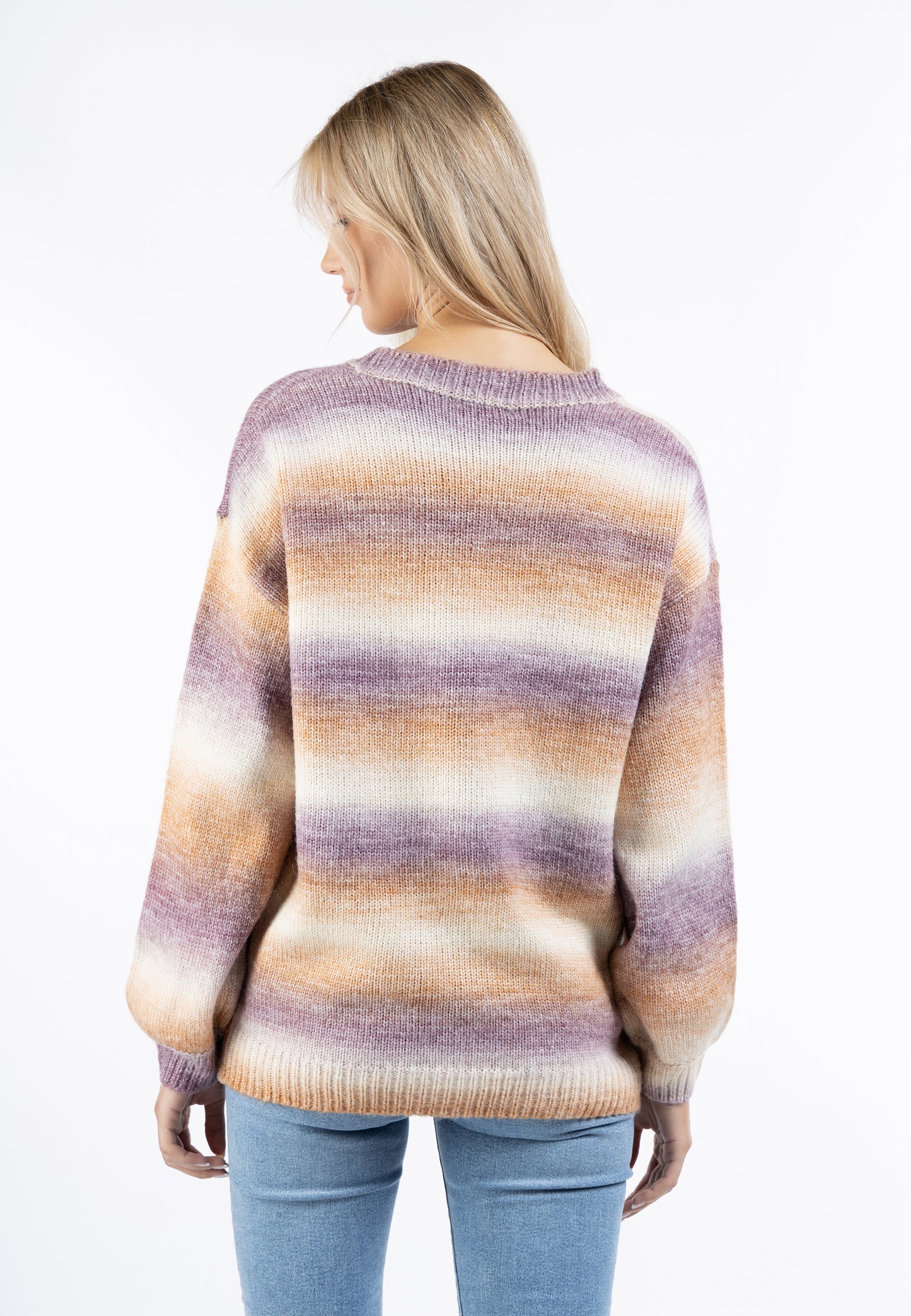 usha damski sweter z dzianiny