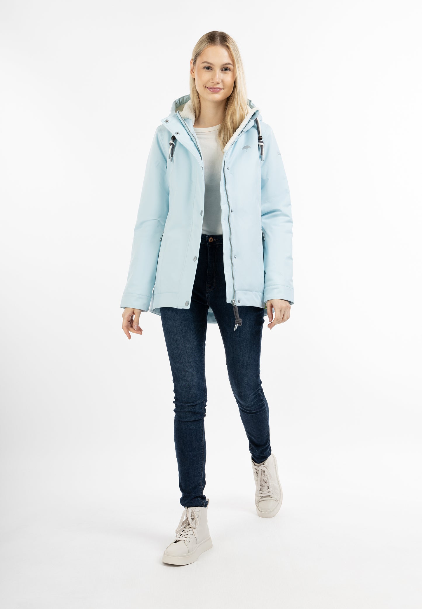 Schmuddelwedda women's winter jacket made from recycled polyester