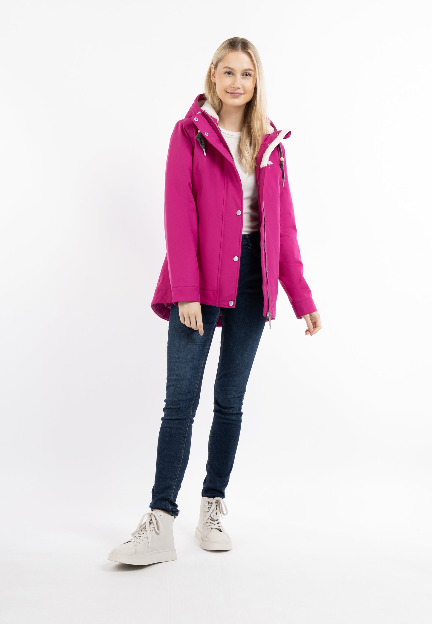 Schmuddelwedda women's winter jacket made from recycled polyester