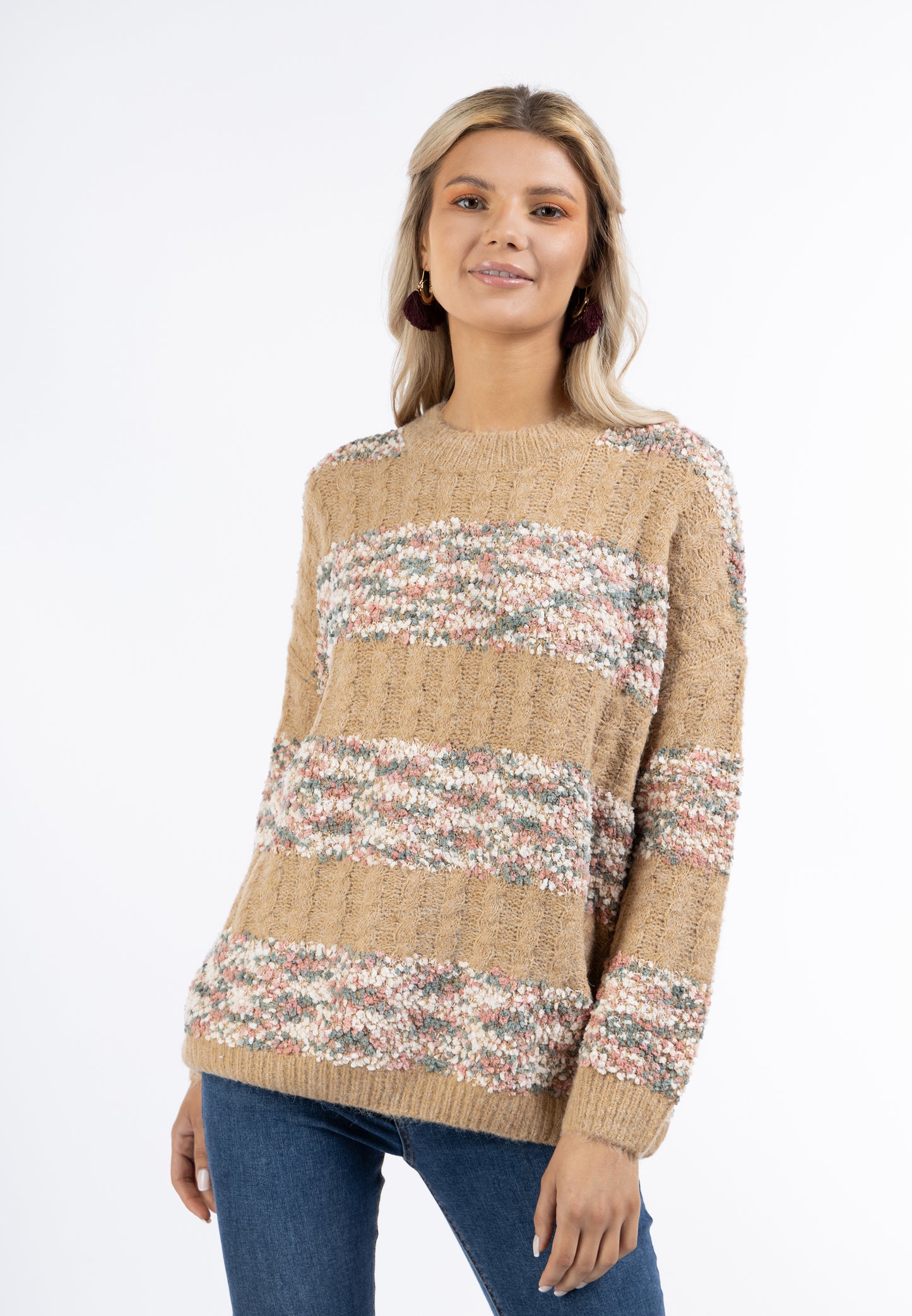 usha FESTIVAL damski sweter z dzianiny