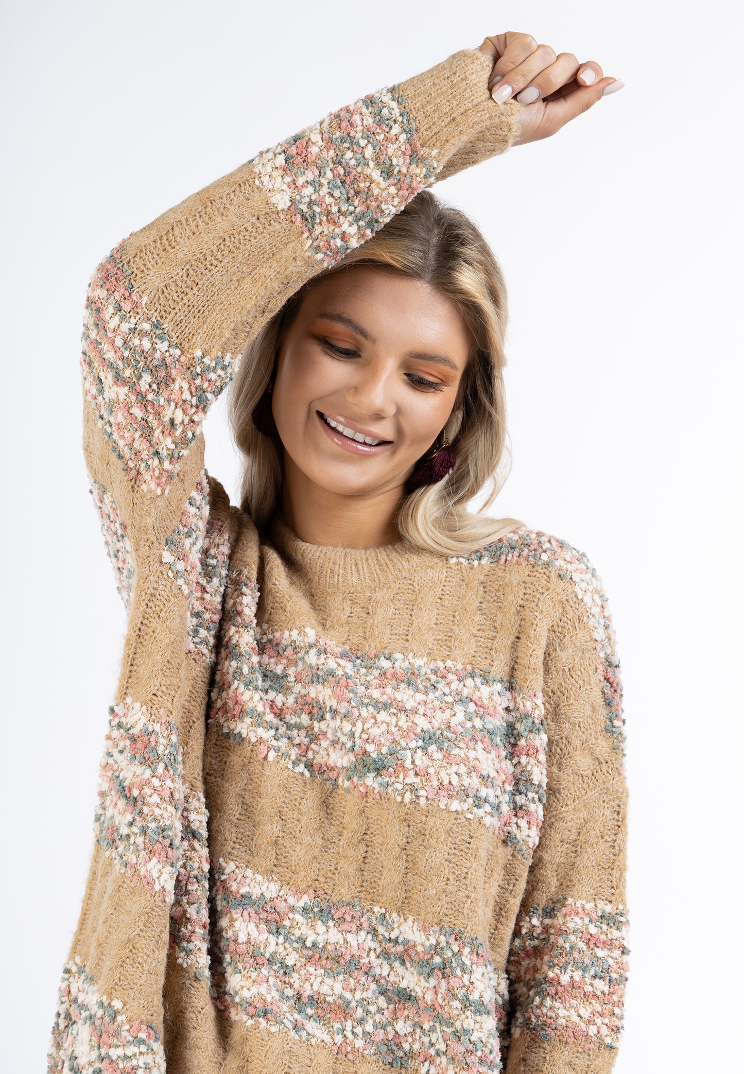 usha FESTIVAL damski sweter z dzianiny