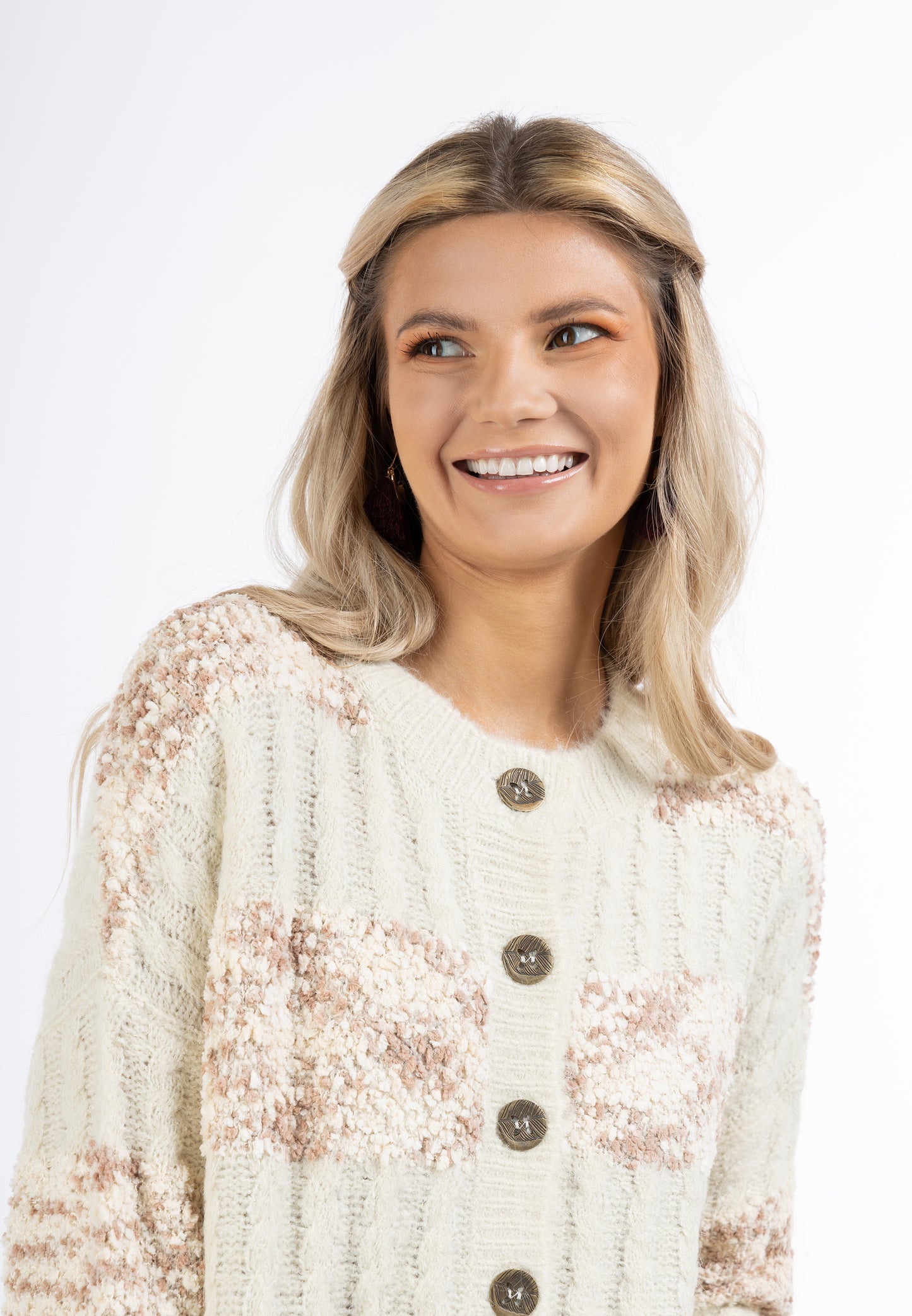 usha FESTIVAL women's cardigan with button