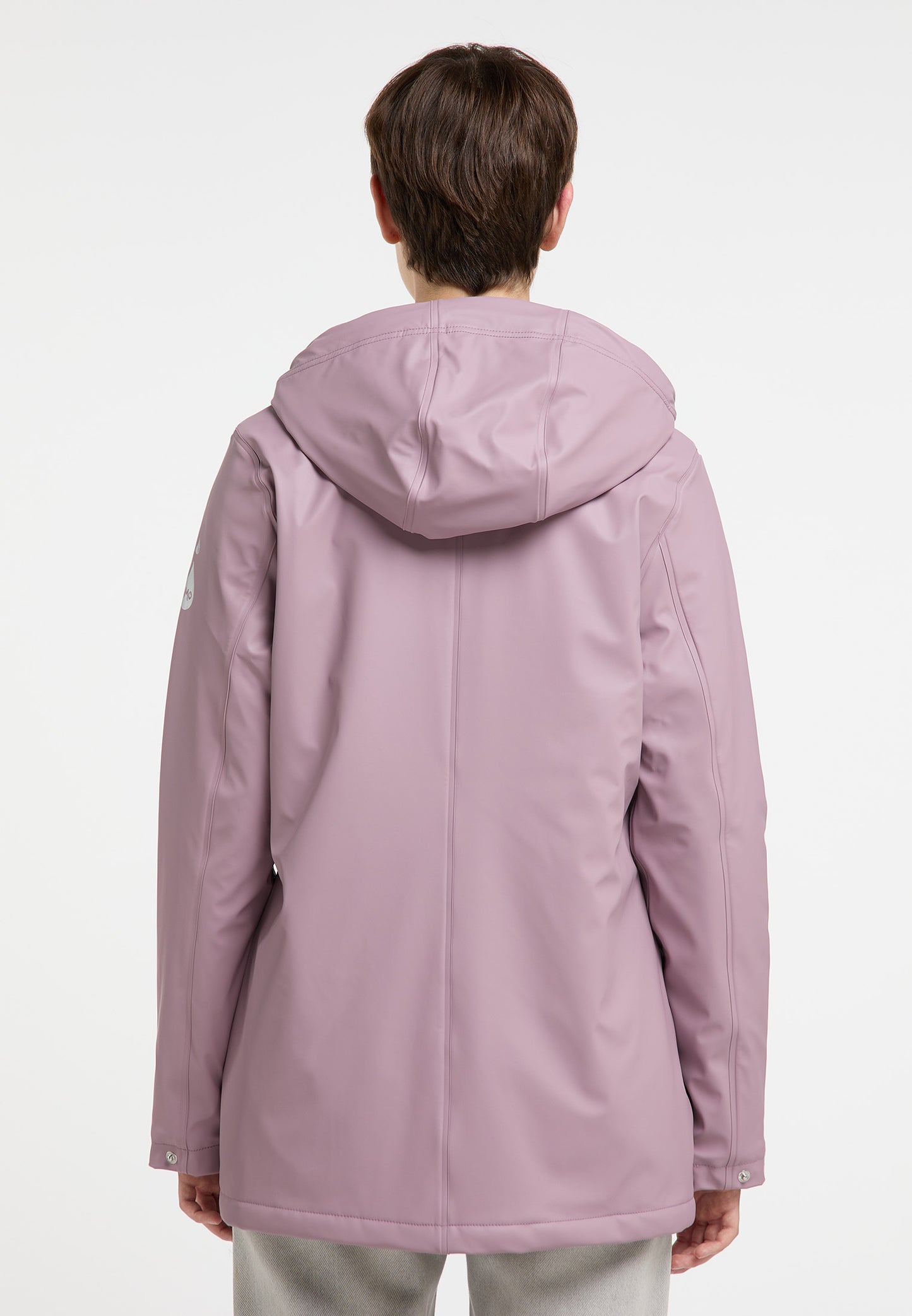 myMo women's rain jacket with faux fur lining
