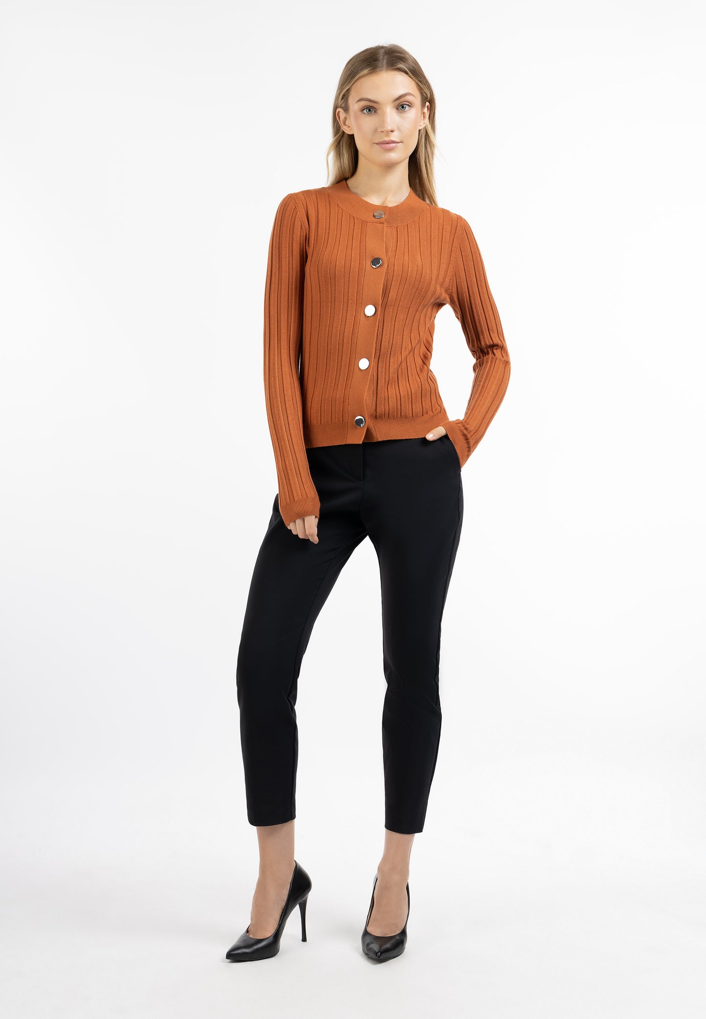 DreiMaster Klassik women's cardigan with Buttons