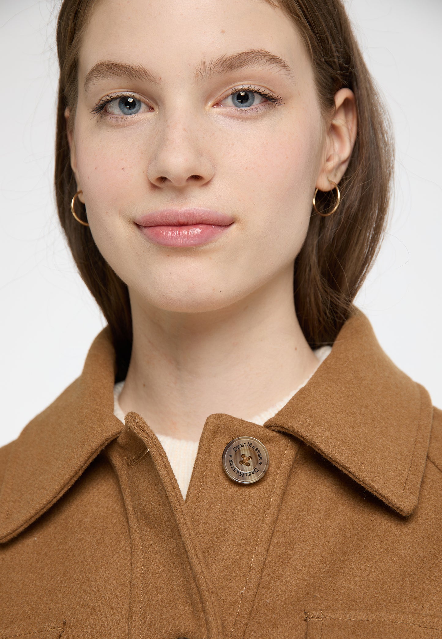 DreiMaster Vintage women's transitional jacket made from a wool blend