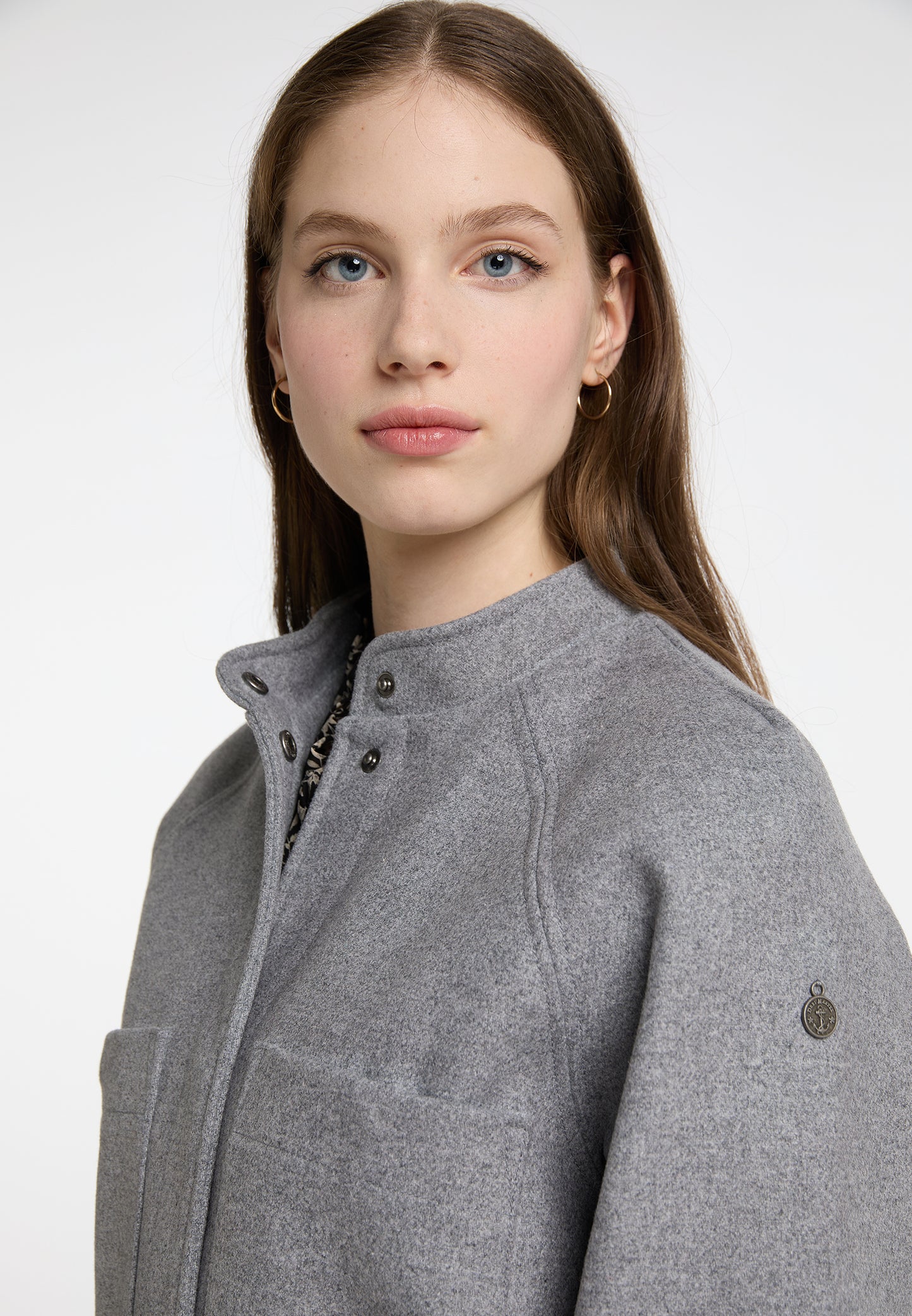 DreiMaster Vintage women's transitional jacket made from a wool blend