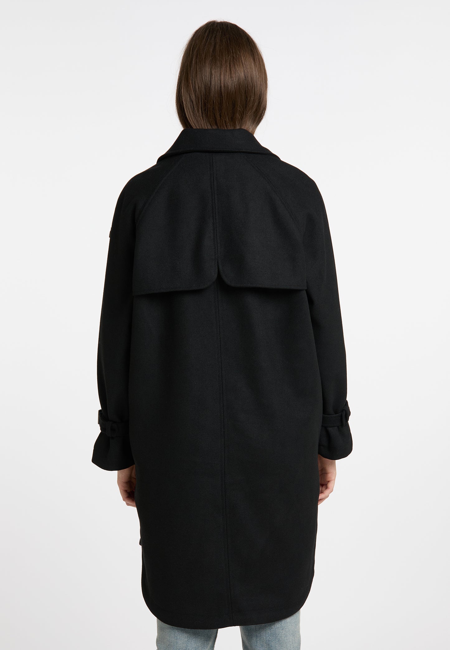 DreiMaster Vintage women's transitional coat made of wool blend