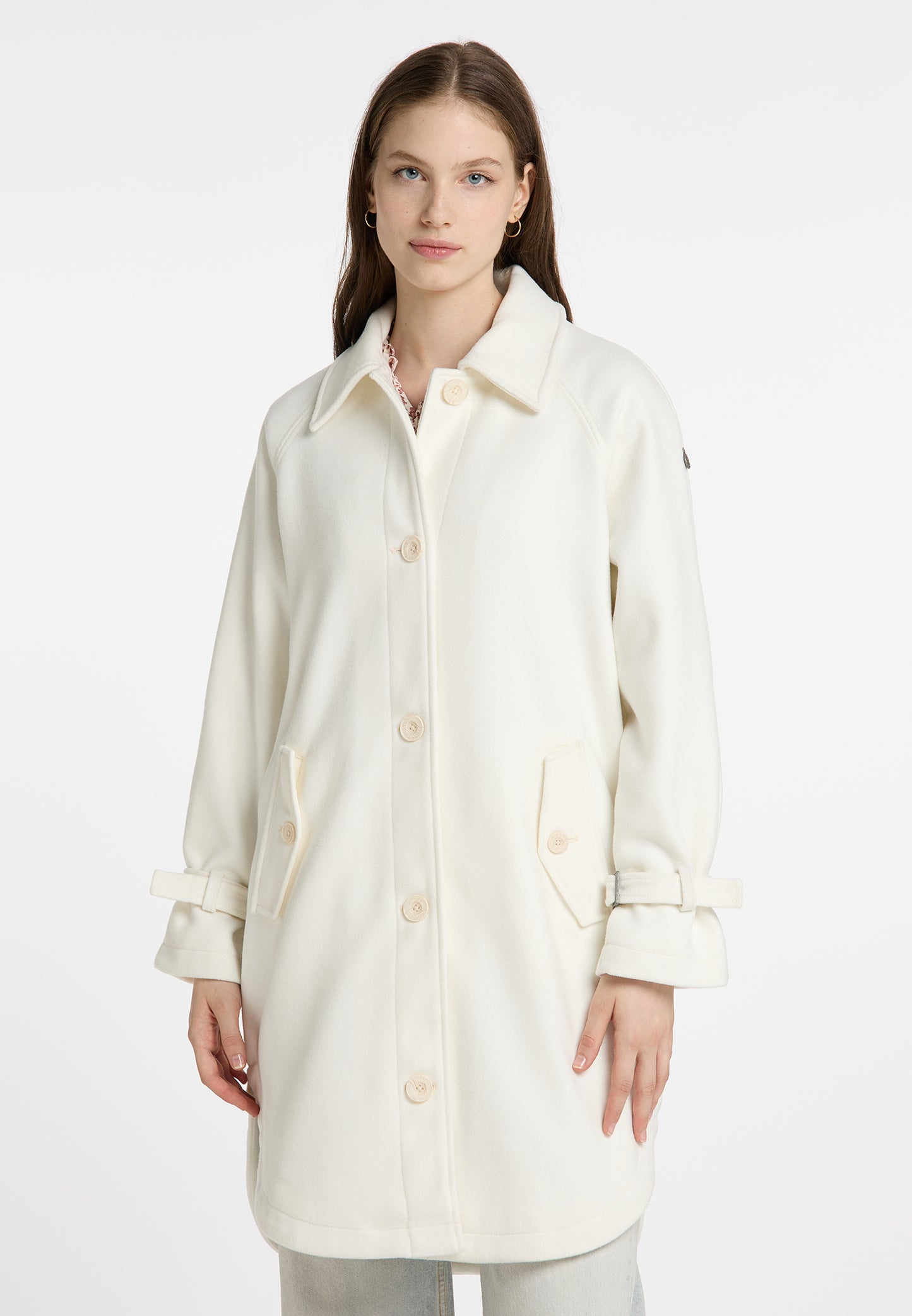 DreiMaster Vintage women's transitional coat made of wool blend
