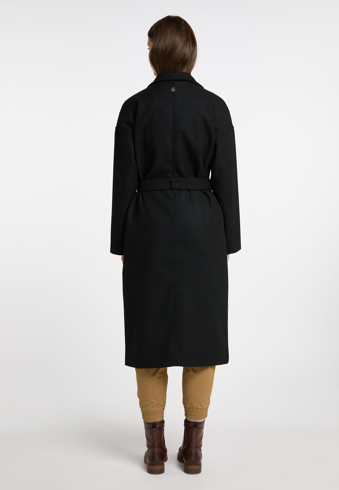DreiMaster Vintage women's transitional coat made of wool blend