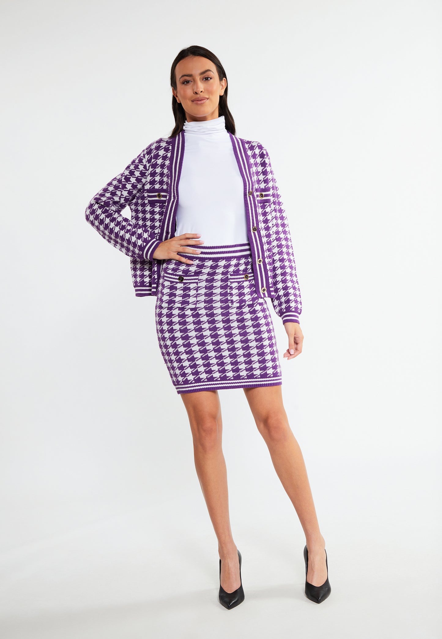 faina women's faina knitted skirt