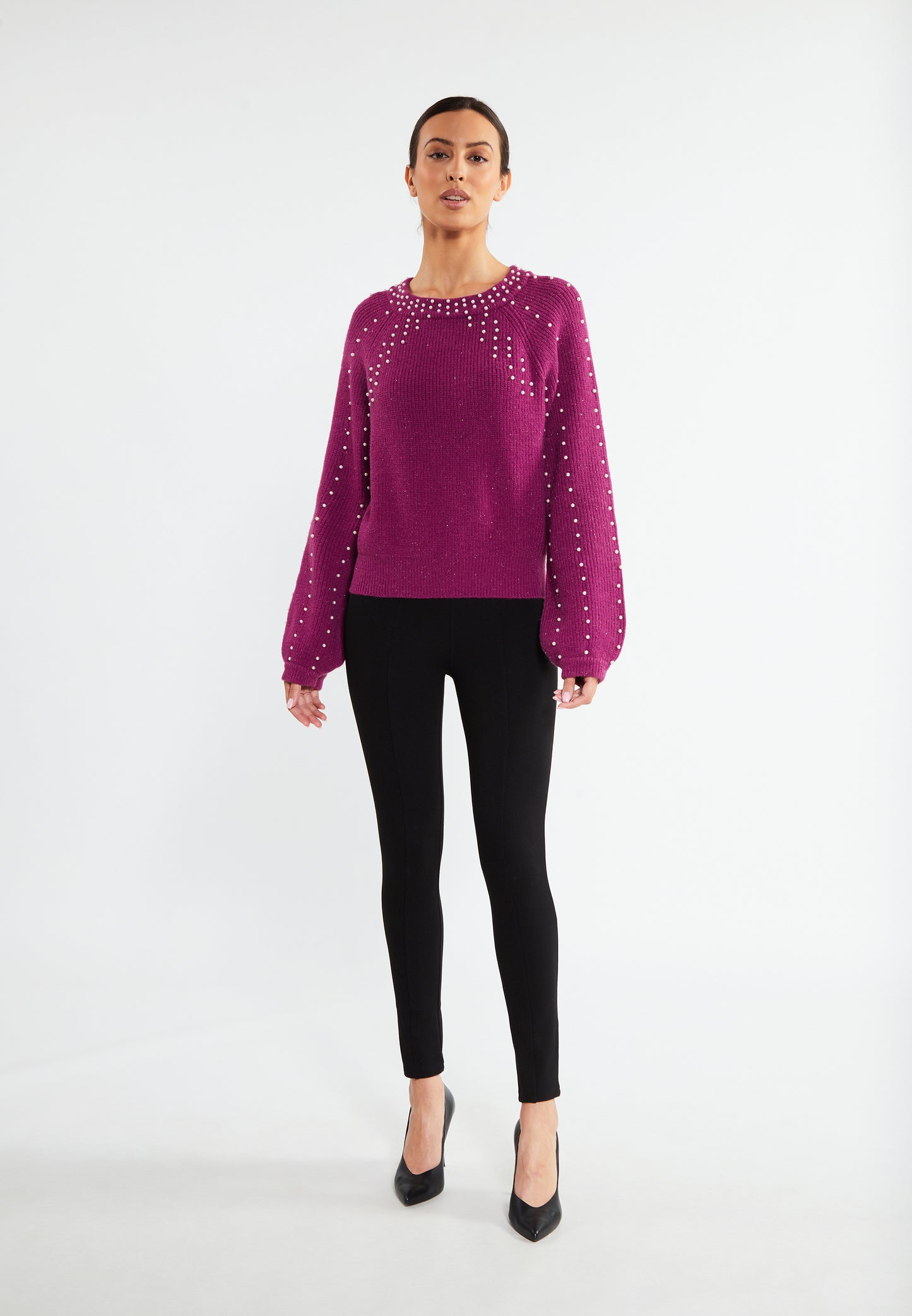 faina damski sweter dzianinowy