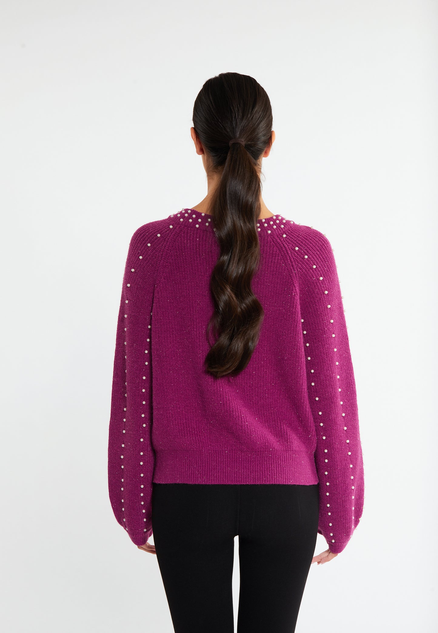 faina damski sweter dzianinowy