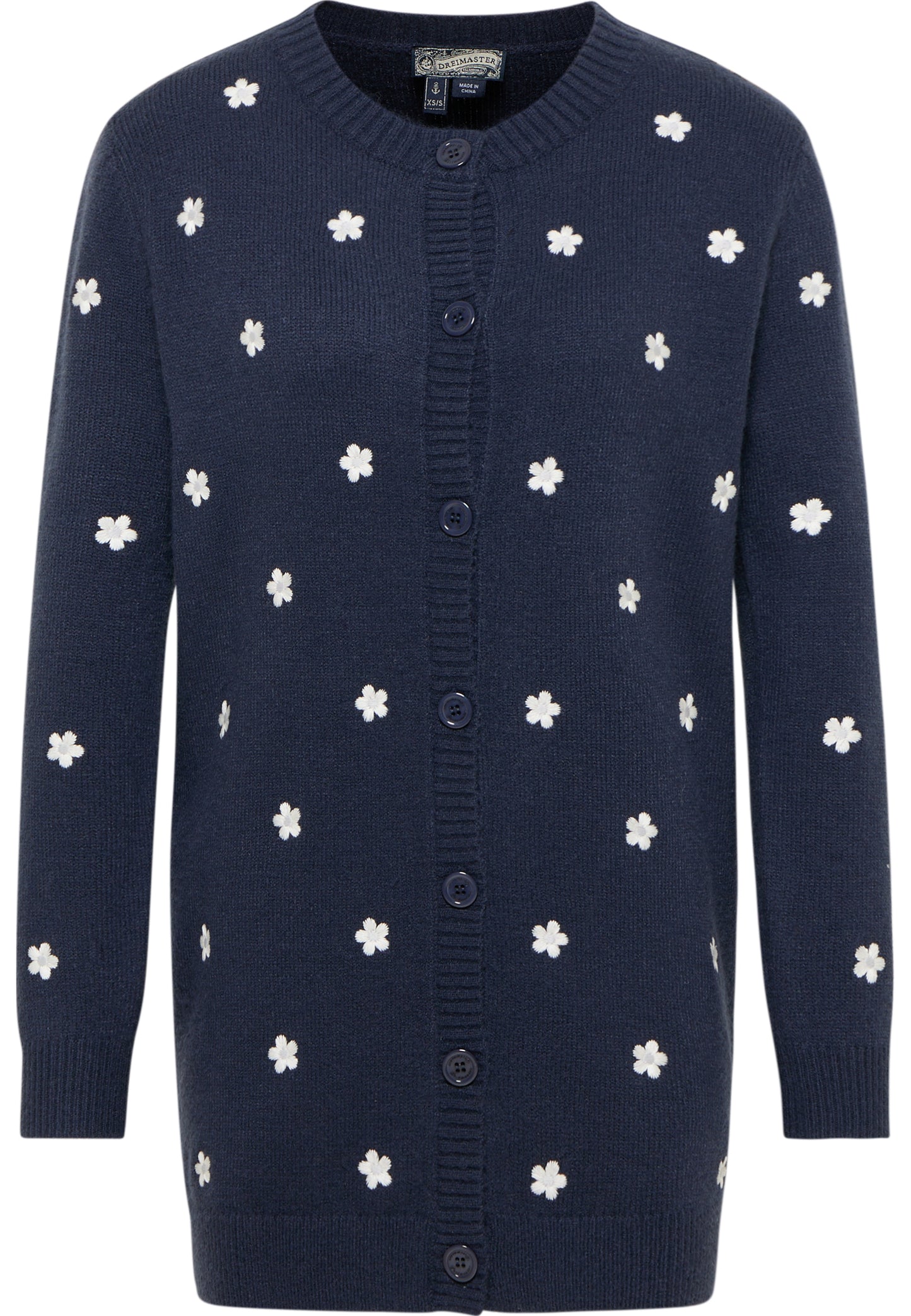 DreiMaster Vintage women's cardigan with embroidery