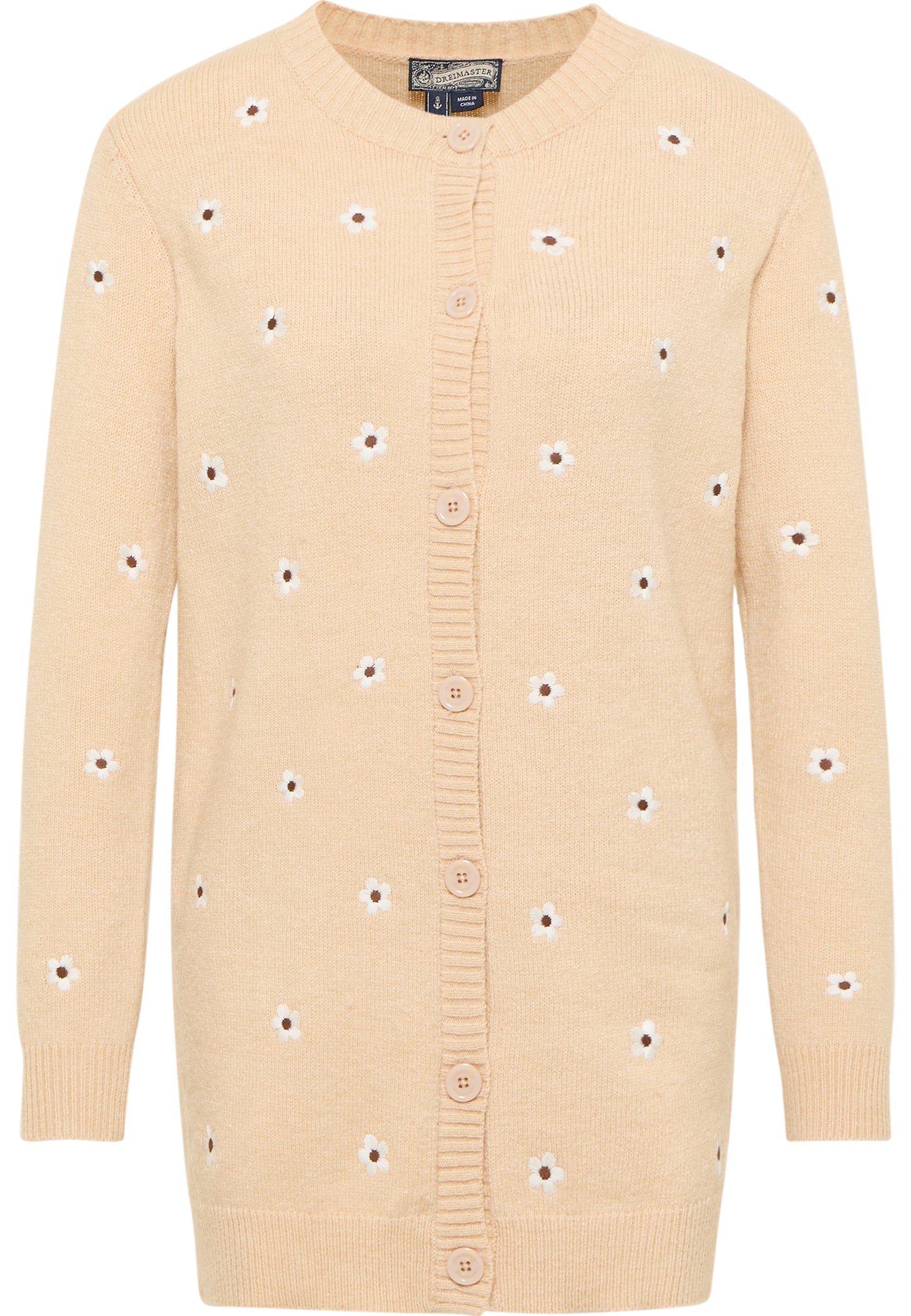 DreiMaster Vintage women's cardigan with embroidery
